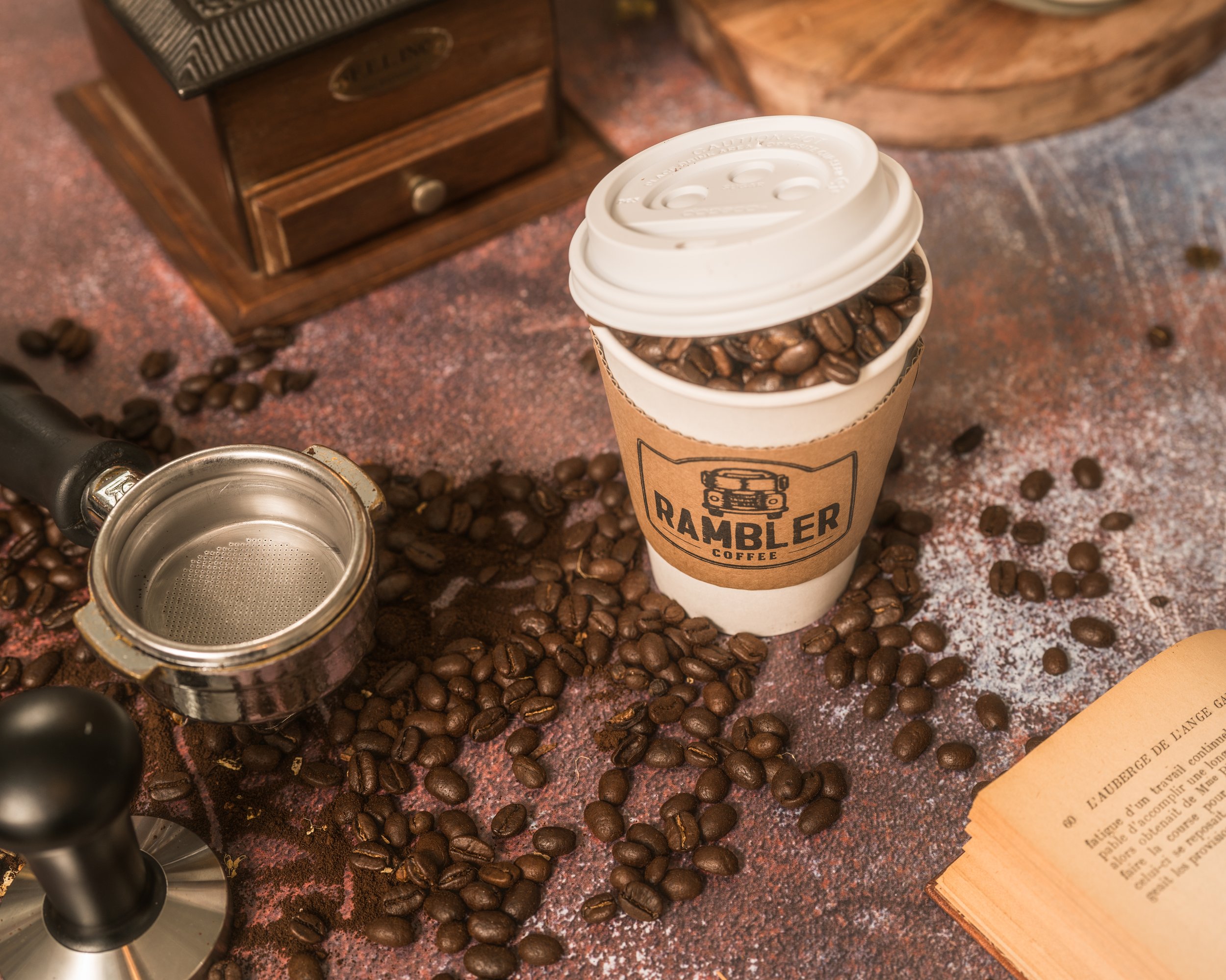 Rambler Coffee, locally roasted coffee beans