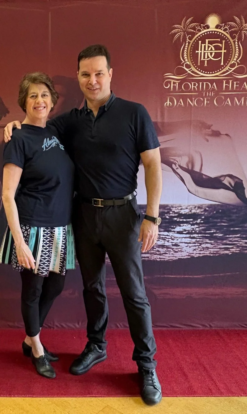 Ember Reichgott and Jonathan Roberts at the Florida Heat Dance Camp