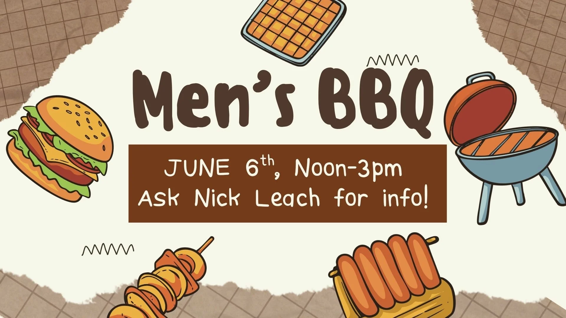 Men’s BBQ - 6/7