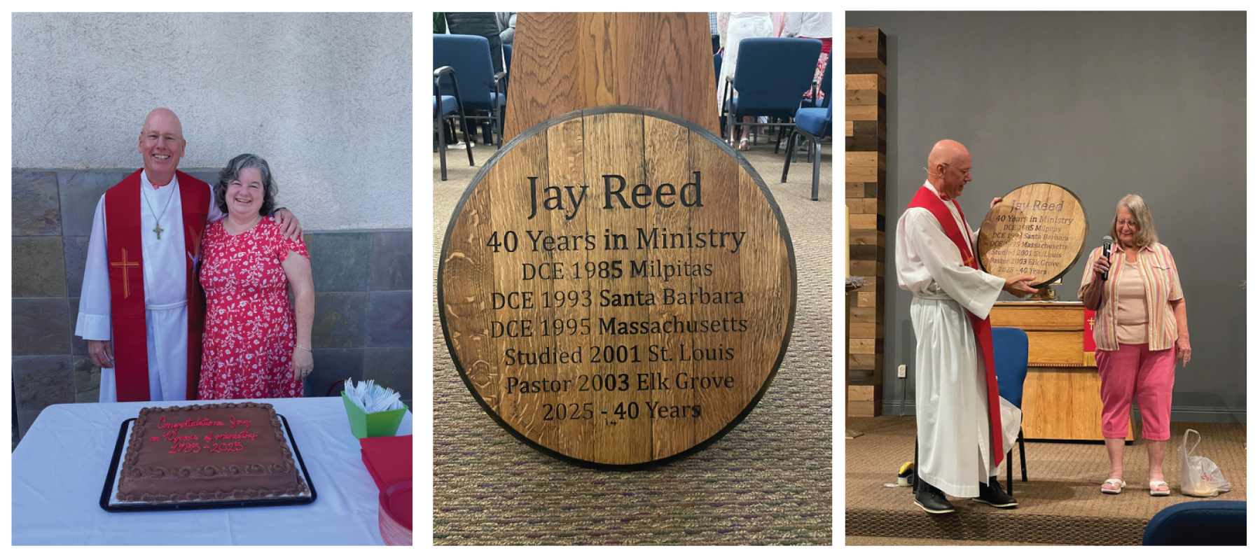 Pastor Jay Celebrates 40 Years