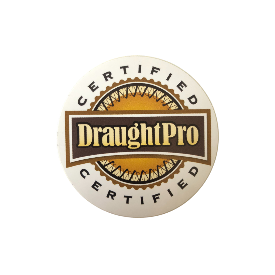 Draught Pro Certified Badge Logo