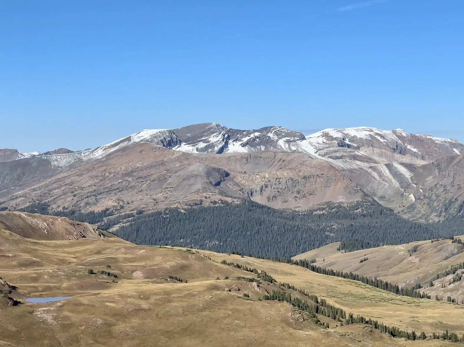 View from West Maroon Pass