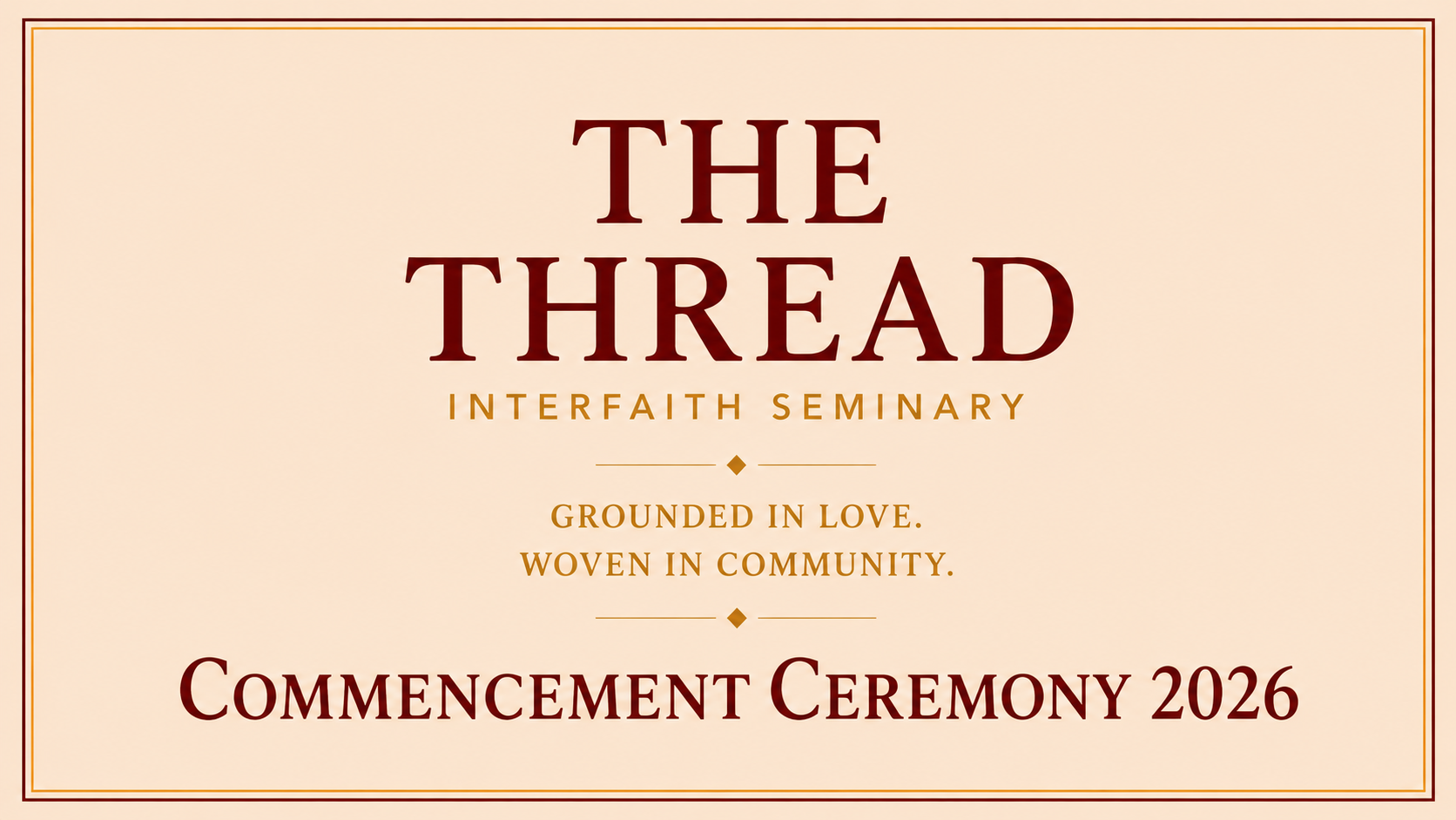 2026 Commencement