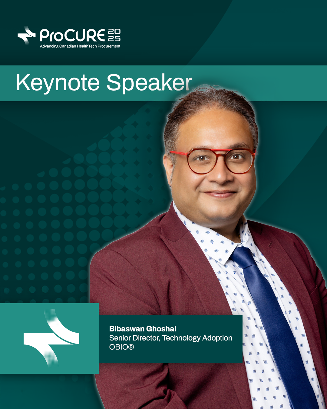 Announcing Keynote Speaker Bibaswan Ghoshal from OBIO®