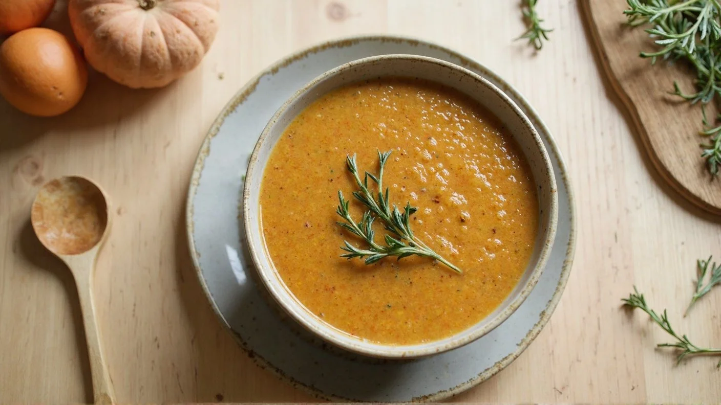 Pumpkin Lentil Soup