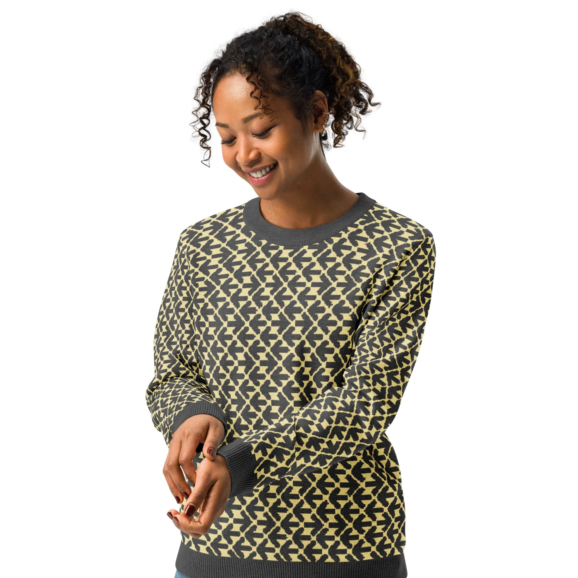 dresser-johnson-knitted-arrows-crew-neck-sweater-charcoal-on-antique-yellow-women-front.jpg