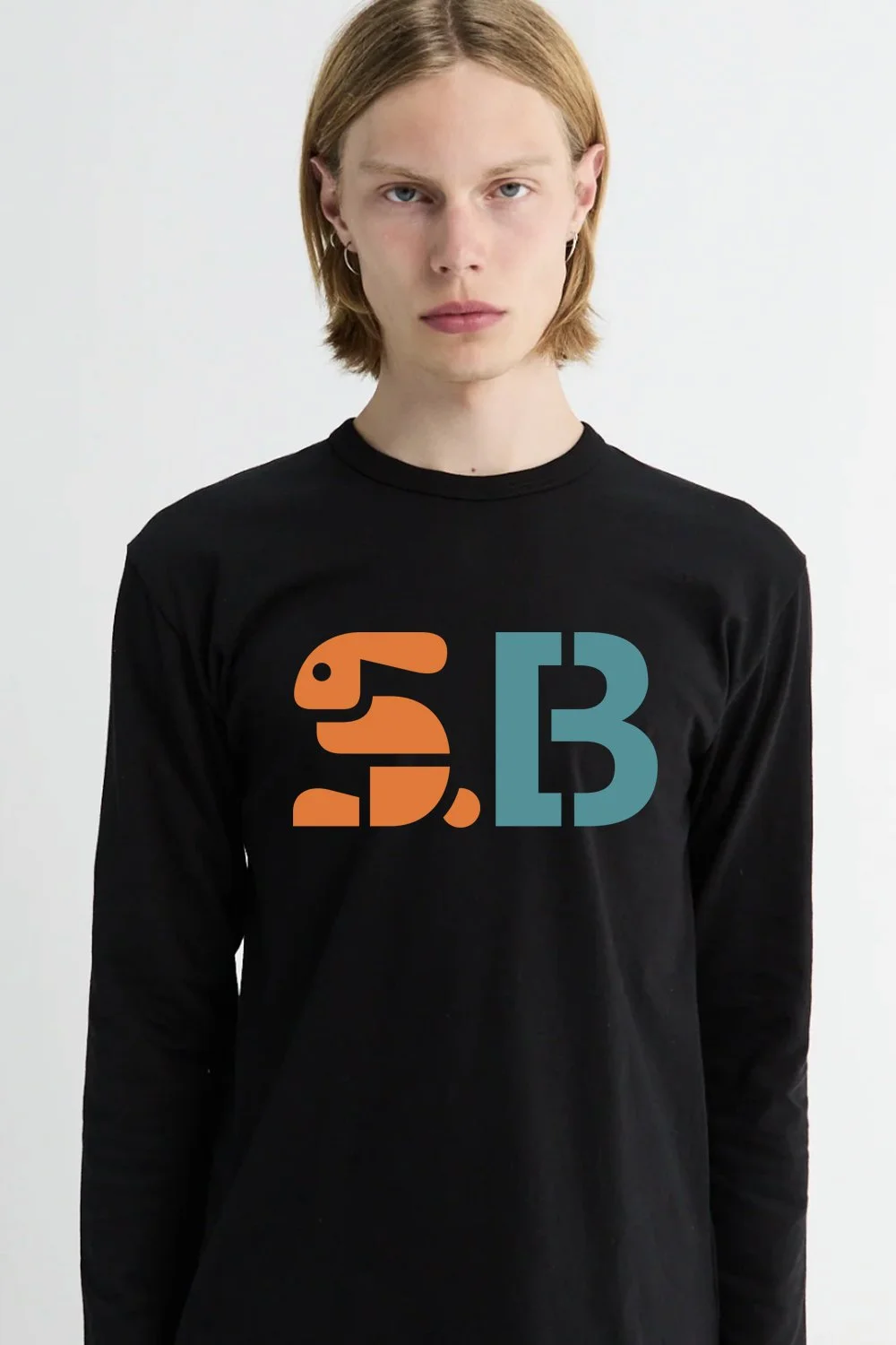5 Burrow Rabbit Rescue "5B" Stencil Logo Round 3 on T-Shirt. Design by Kevin Dresser.