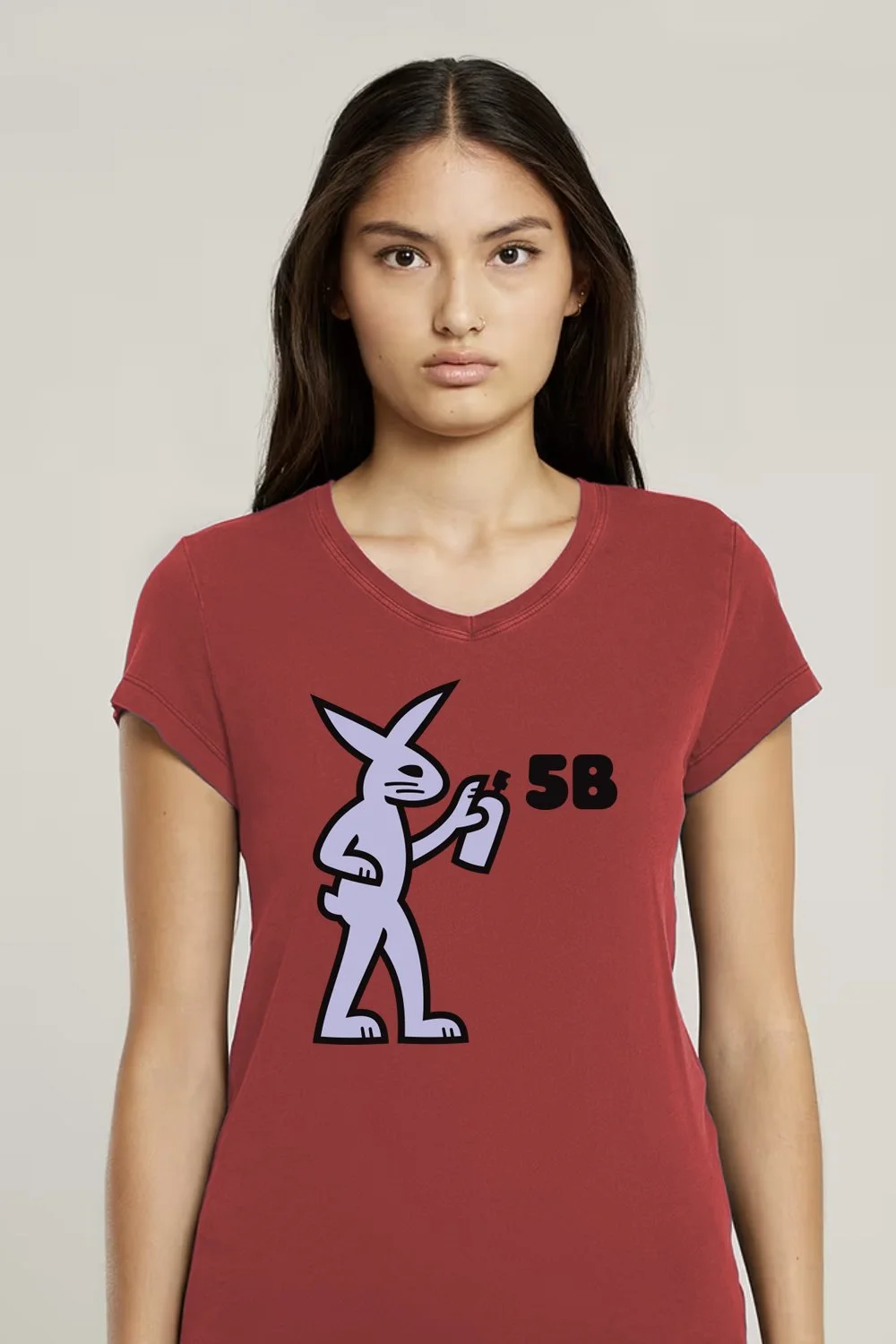 5 Burrow Rabbit Rescue Logo Sketch #4 on T-Shirt. Design by Kevin Dresser.