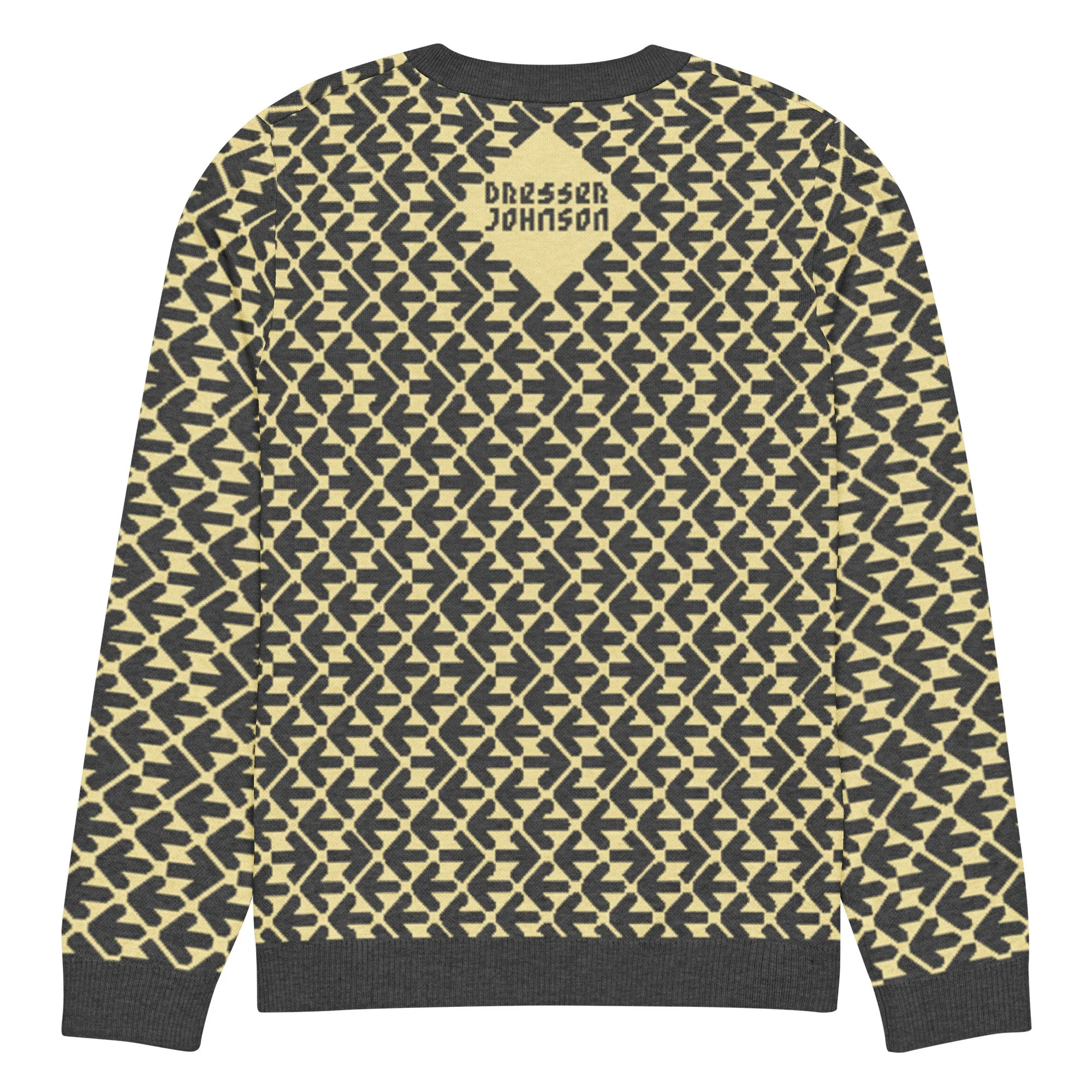 dresser-johnson-knitted-arrows-crew-neck-sweater-charcoal-on-antique-yellow-back.jpg