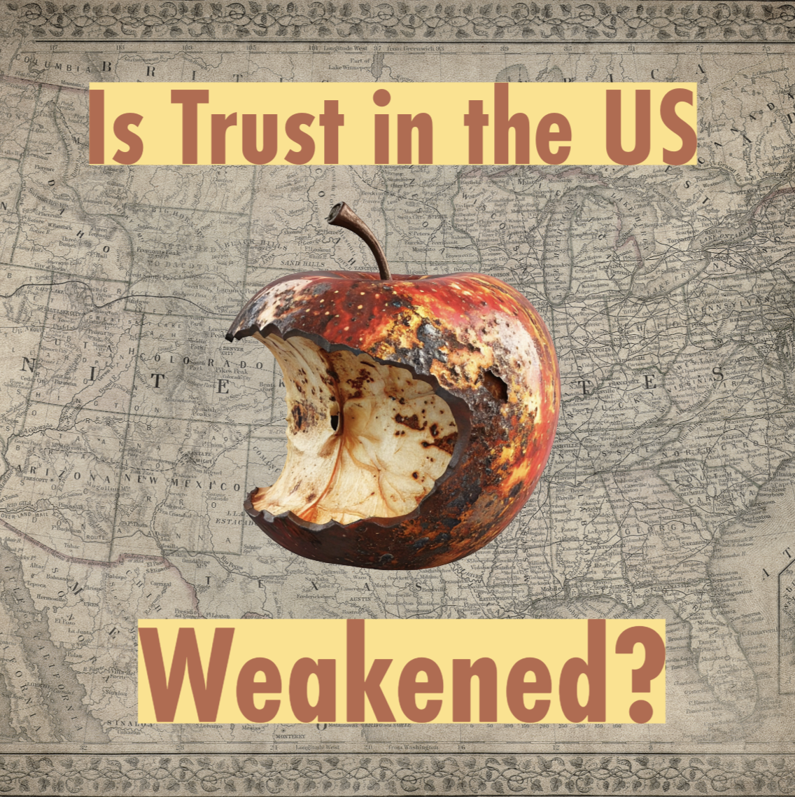 Moral Decay: Trust in the United States is Weakened