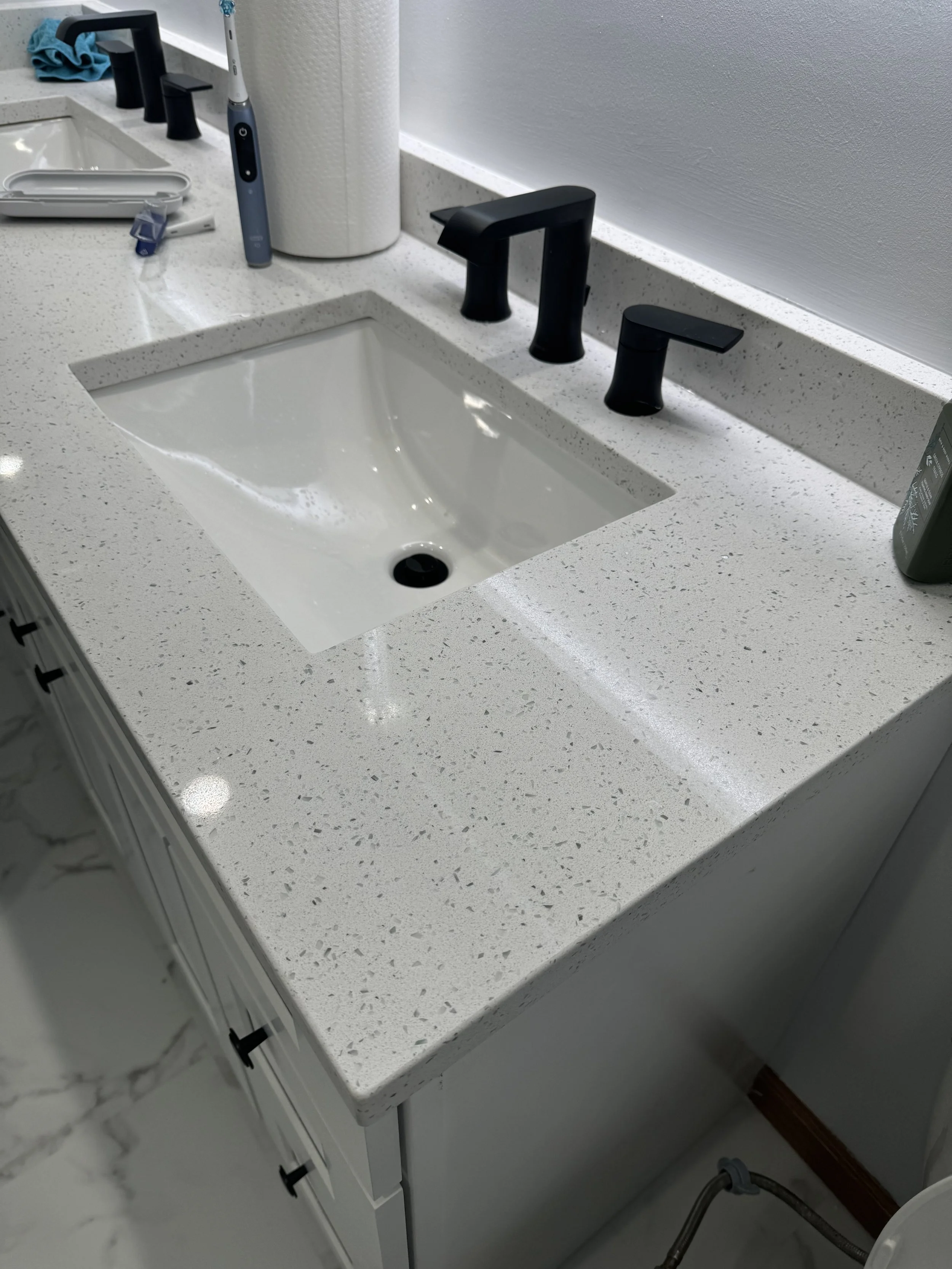 CUSTOM VANITY FULL BATHROOM REMODEL