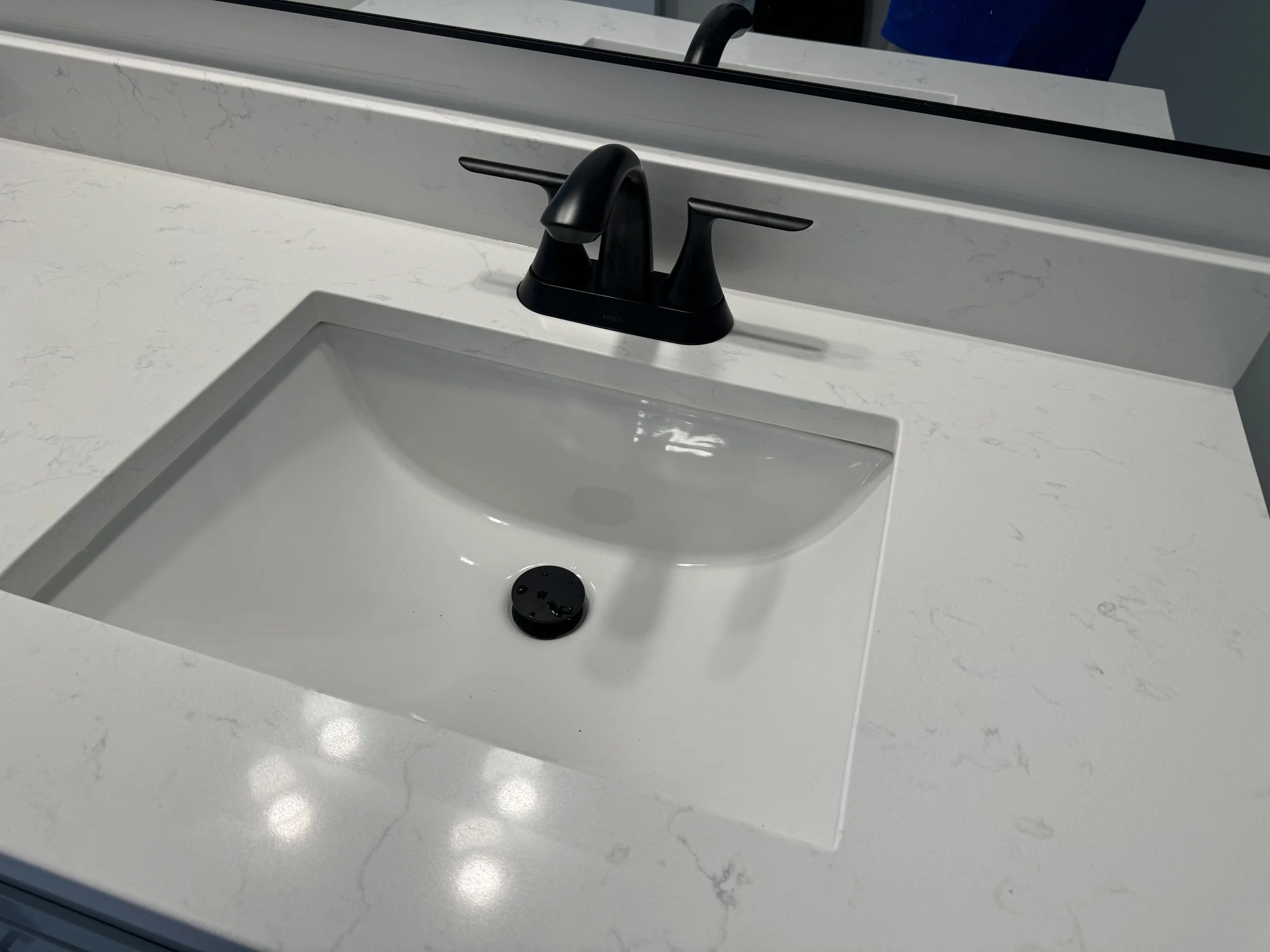QUARTZ VANITY TOP FULL BATHROOM REMODEL