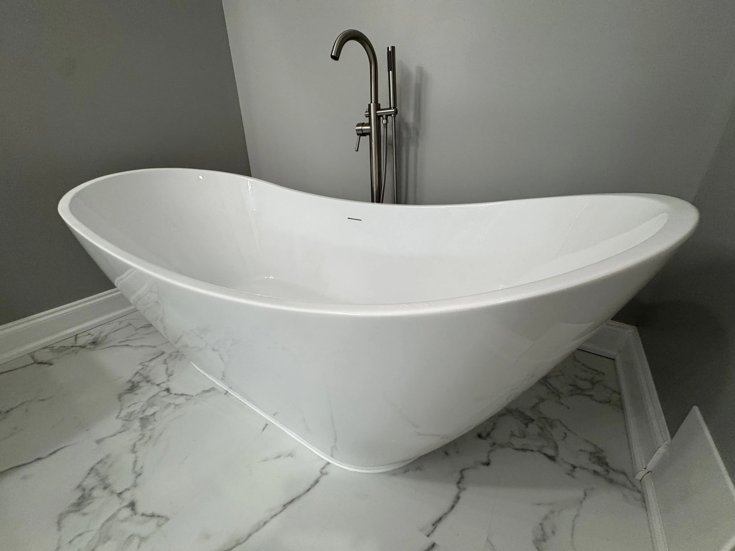 SAMUEL MULLER FREE STANDING TUB FULL BATHROOM REMODEL