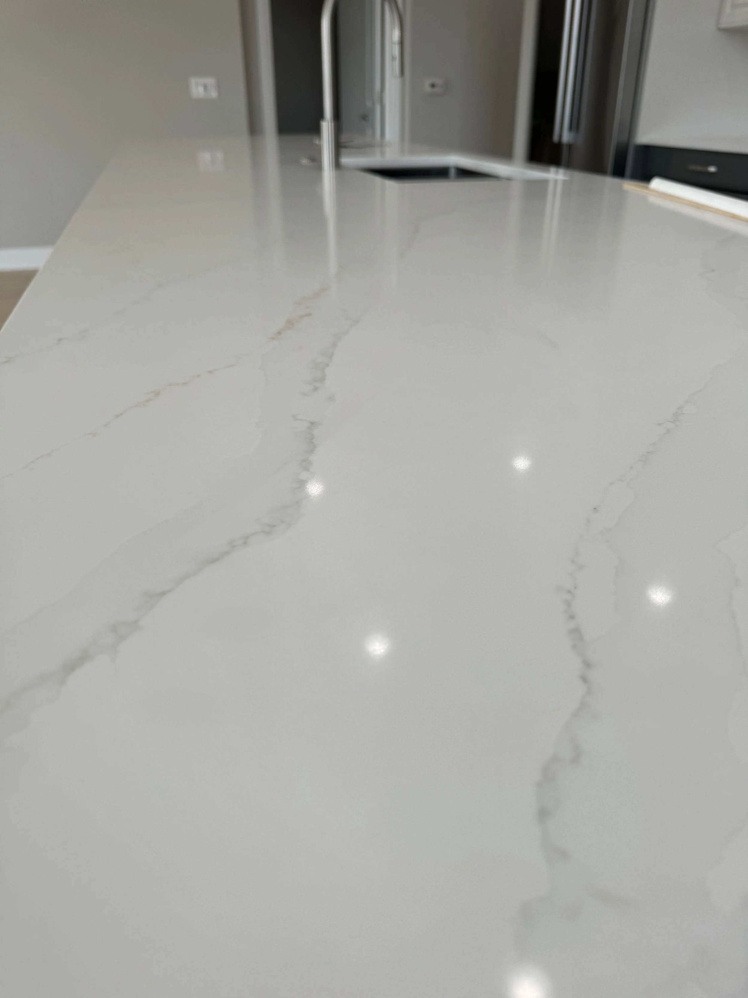 CUSTOM MARBLE COUNTERTOP KITCHEN REMODEL