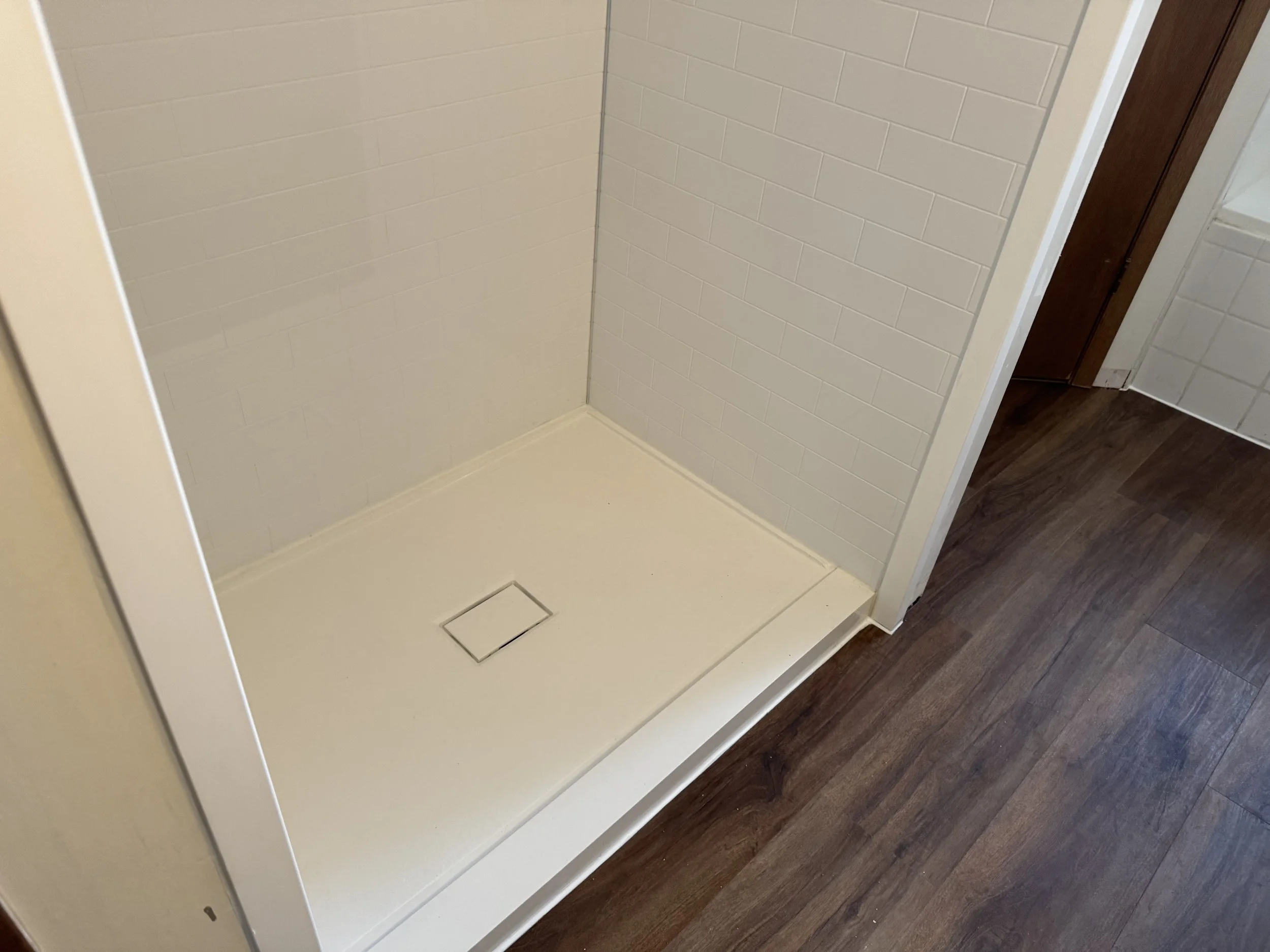 ADA SHOWER BASE FULL BATHROOM REMODEL