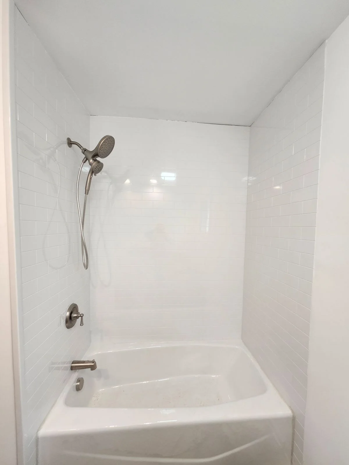 SUBWAY TILE WITH TUB FULL BATHROOM REMODEL
