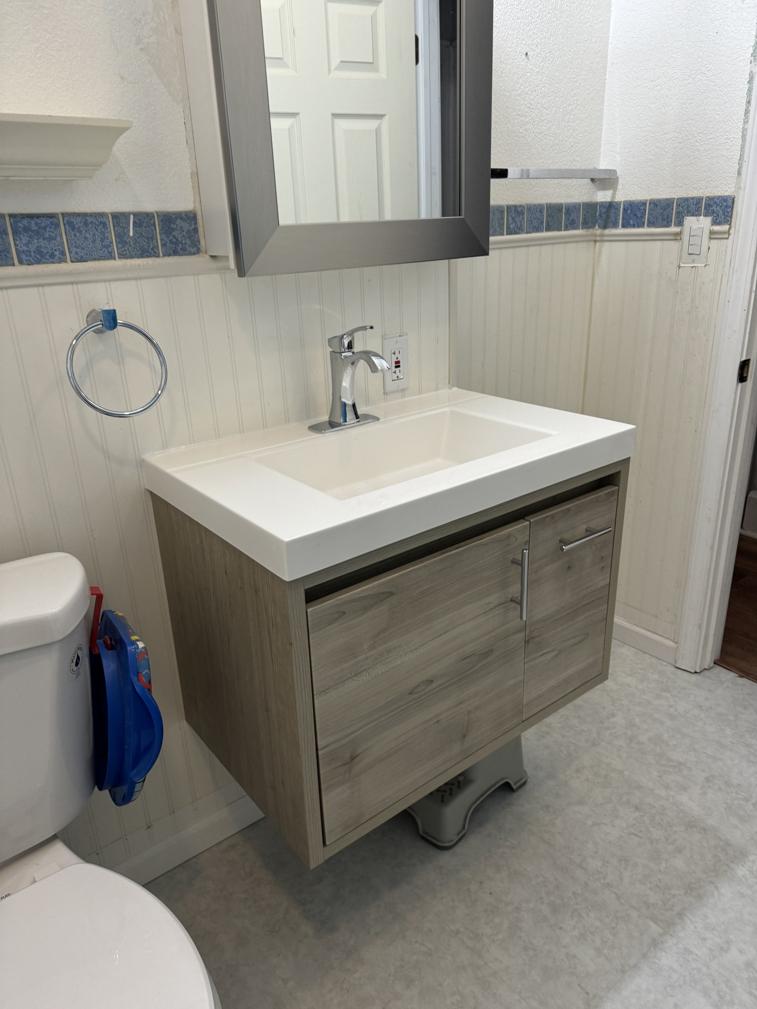 POWDER ROOM REMODEL- MAPLE PARK