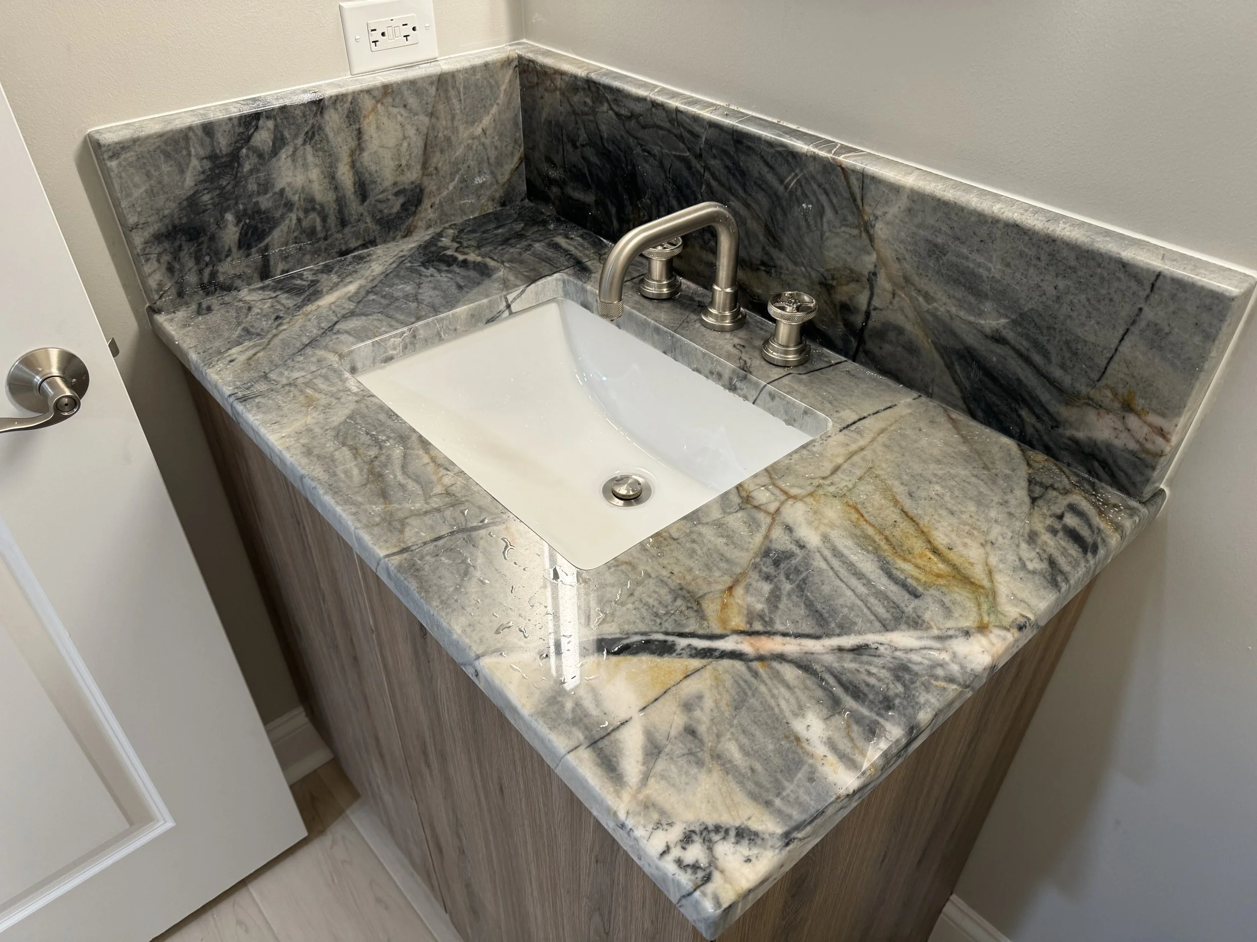 MARBLE VANITY TOPFULL BATHROOM REMODEL