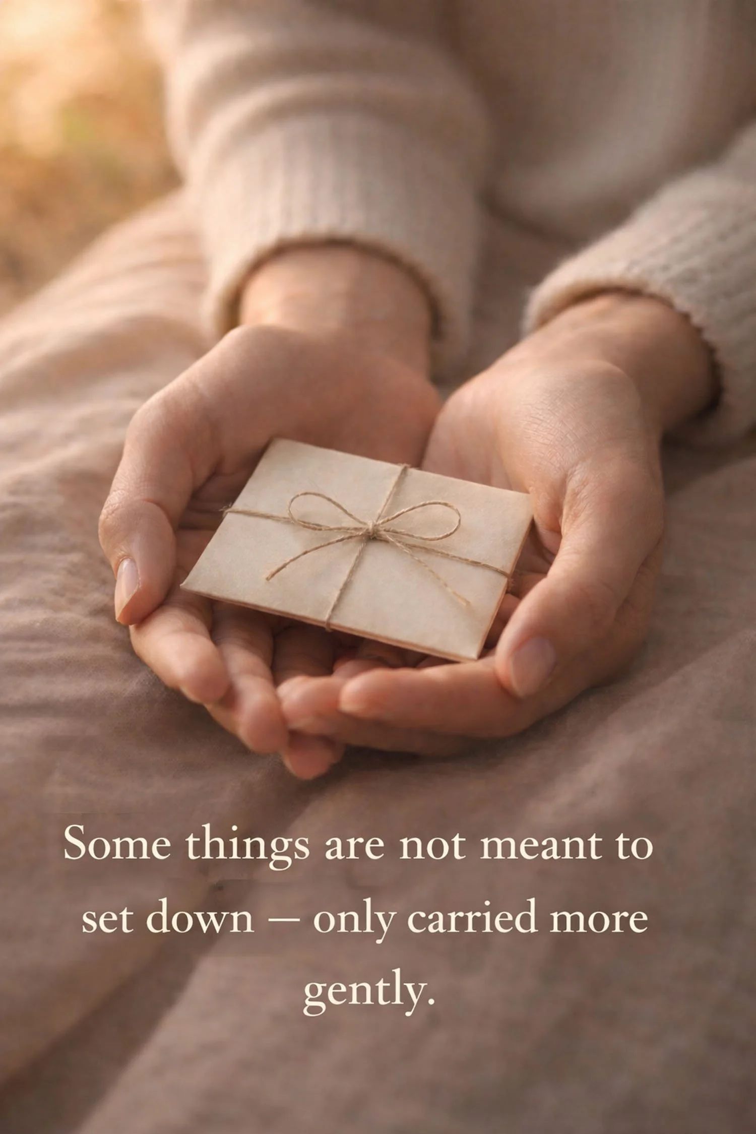 Week 15 - Learning to Carry What Remains