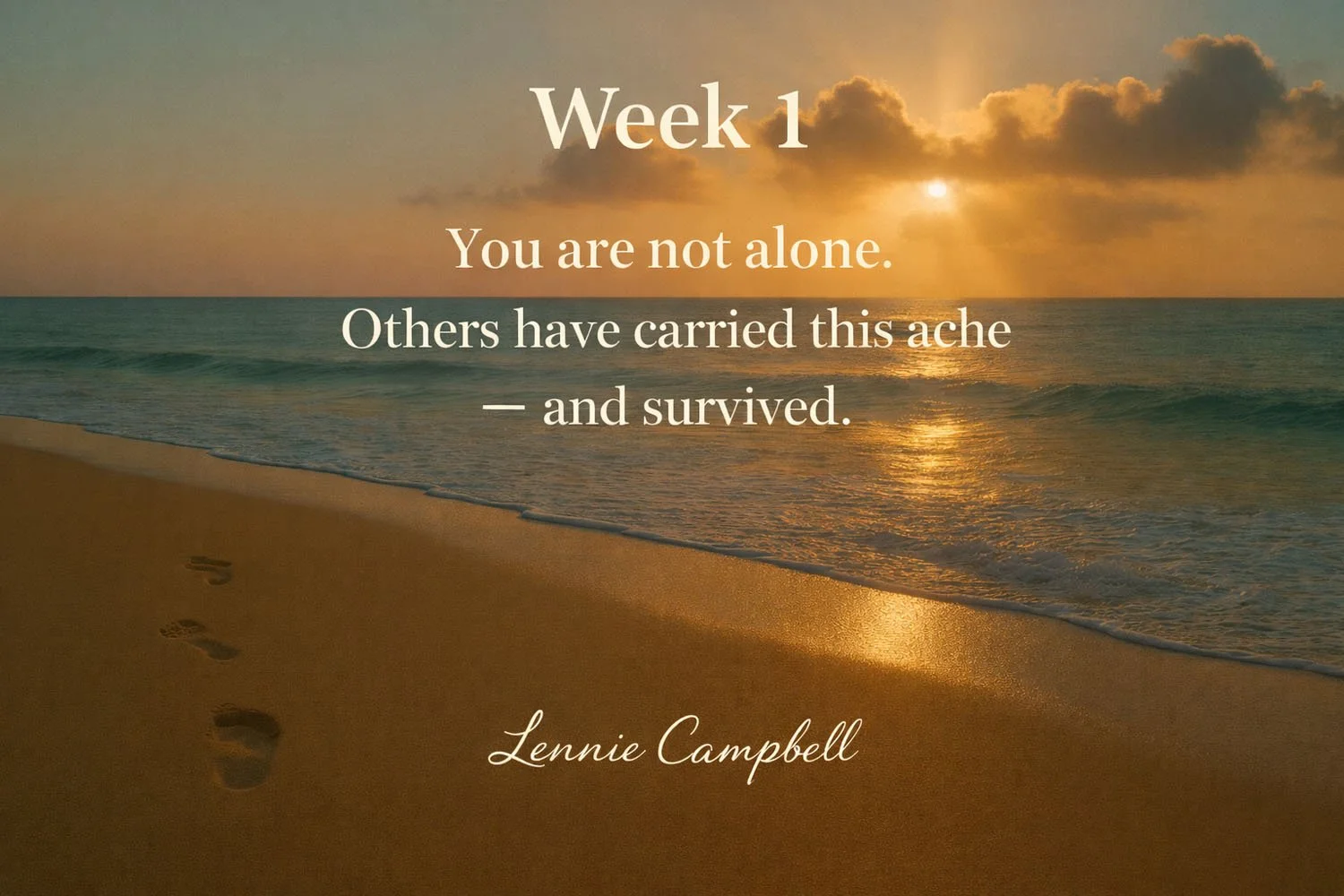 Week 1 — Growing Through Grief Series