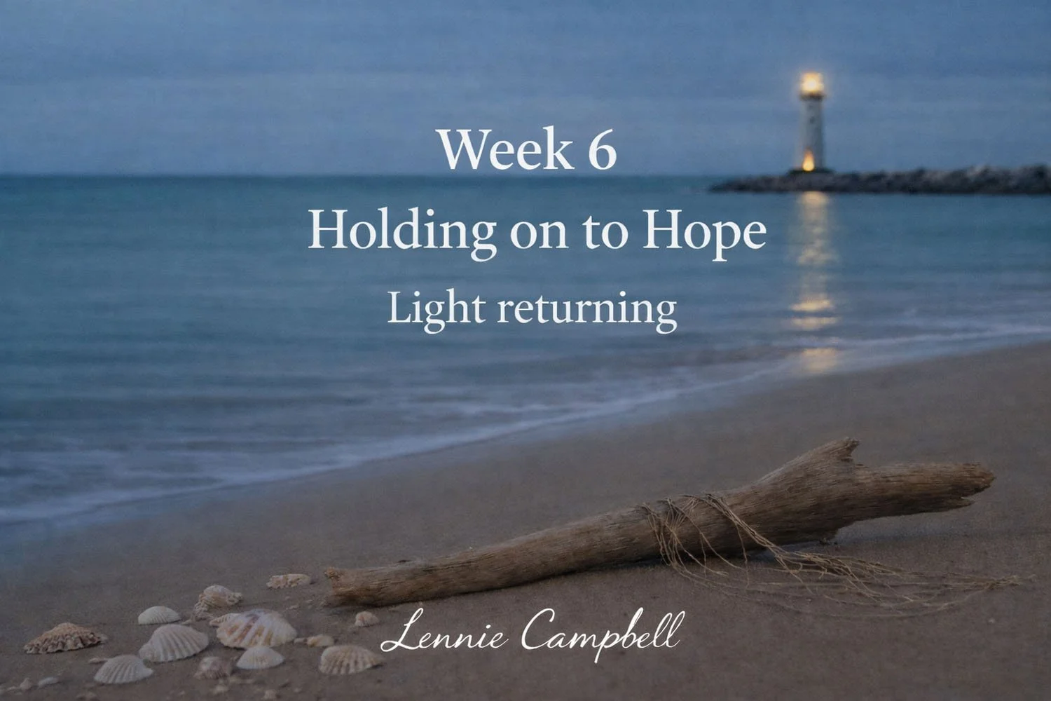 Week 6 — Holding on to Hope (Light Returning)