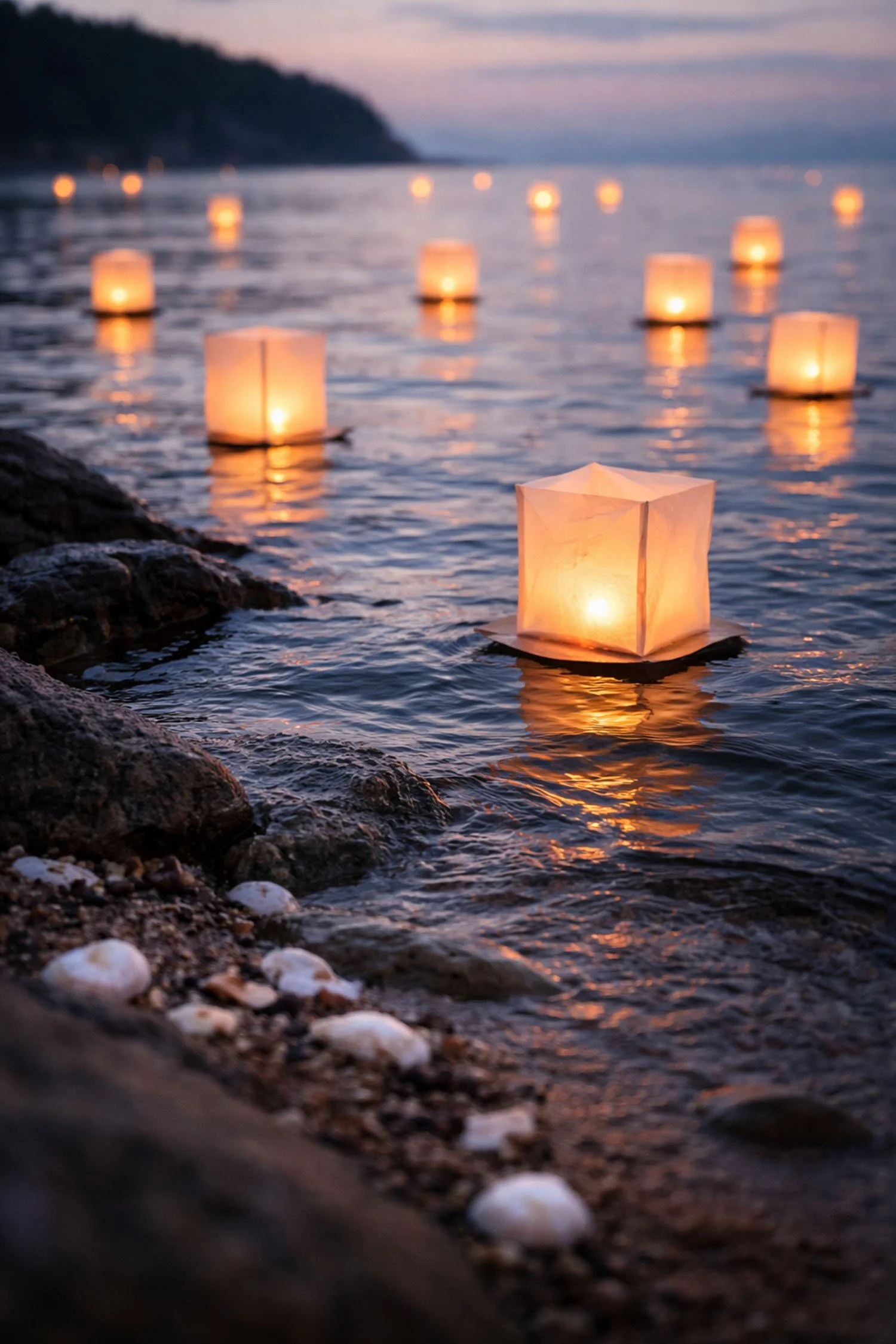 Lanterns on the Water