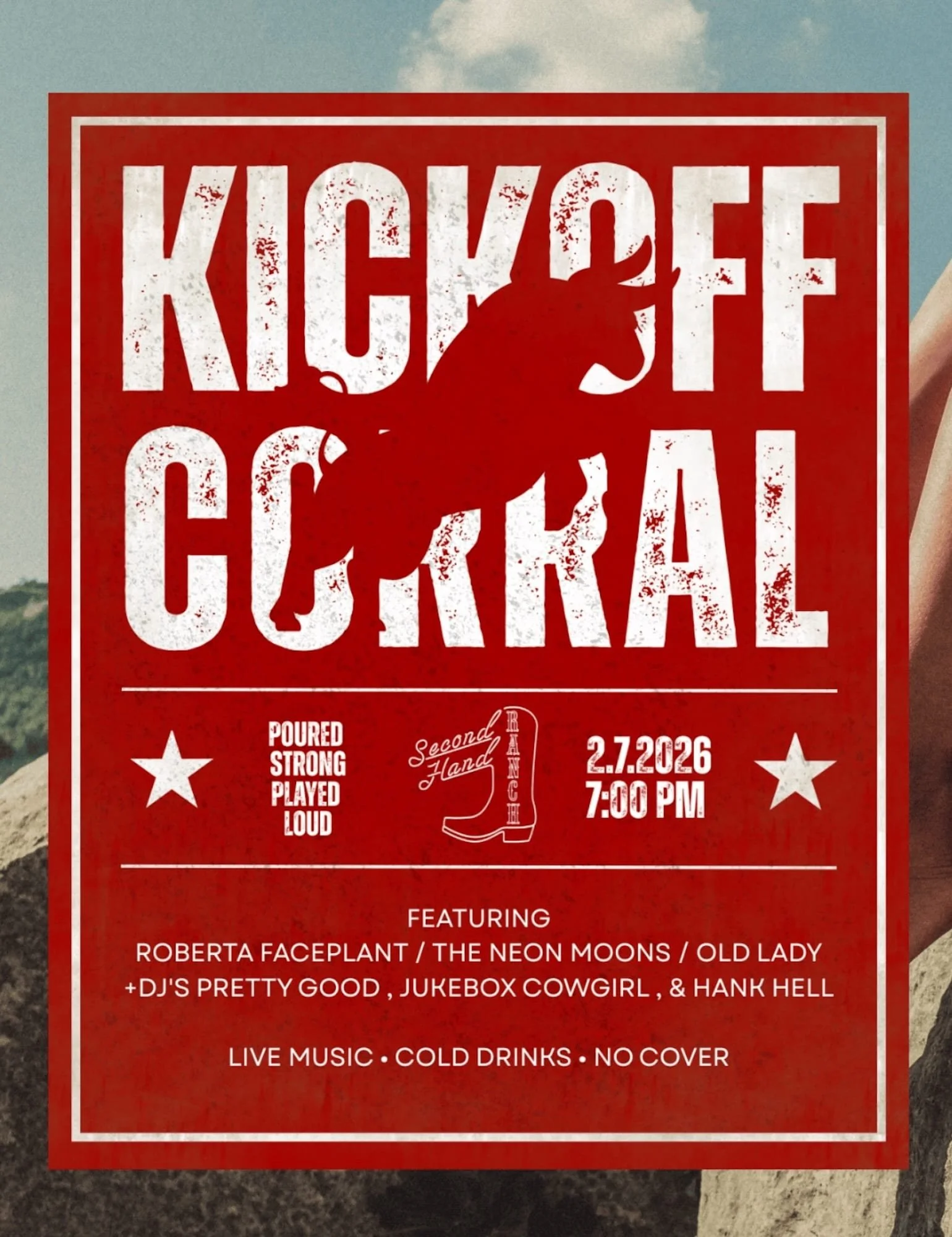 Kickoff Coral featuring Roberta Faceplant / The Neon Moons / Old Lady