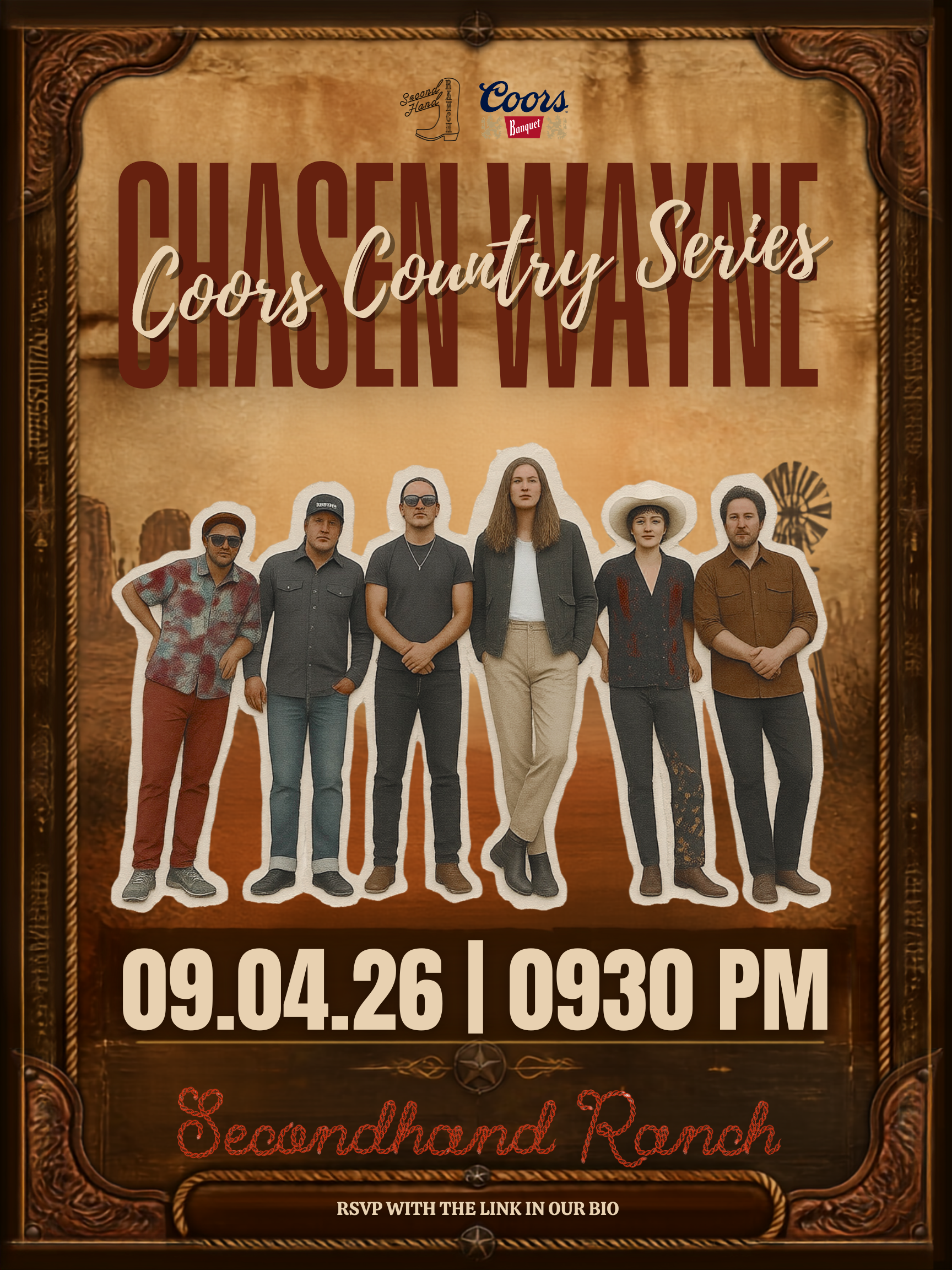 COORS COUNTRY SUMMER SERIES - Chasen Wayne