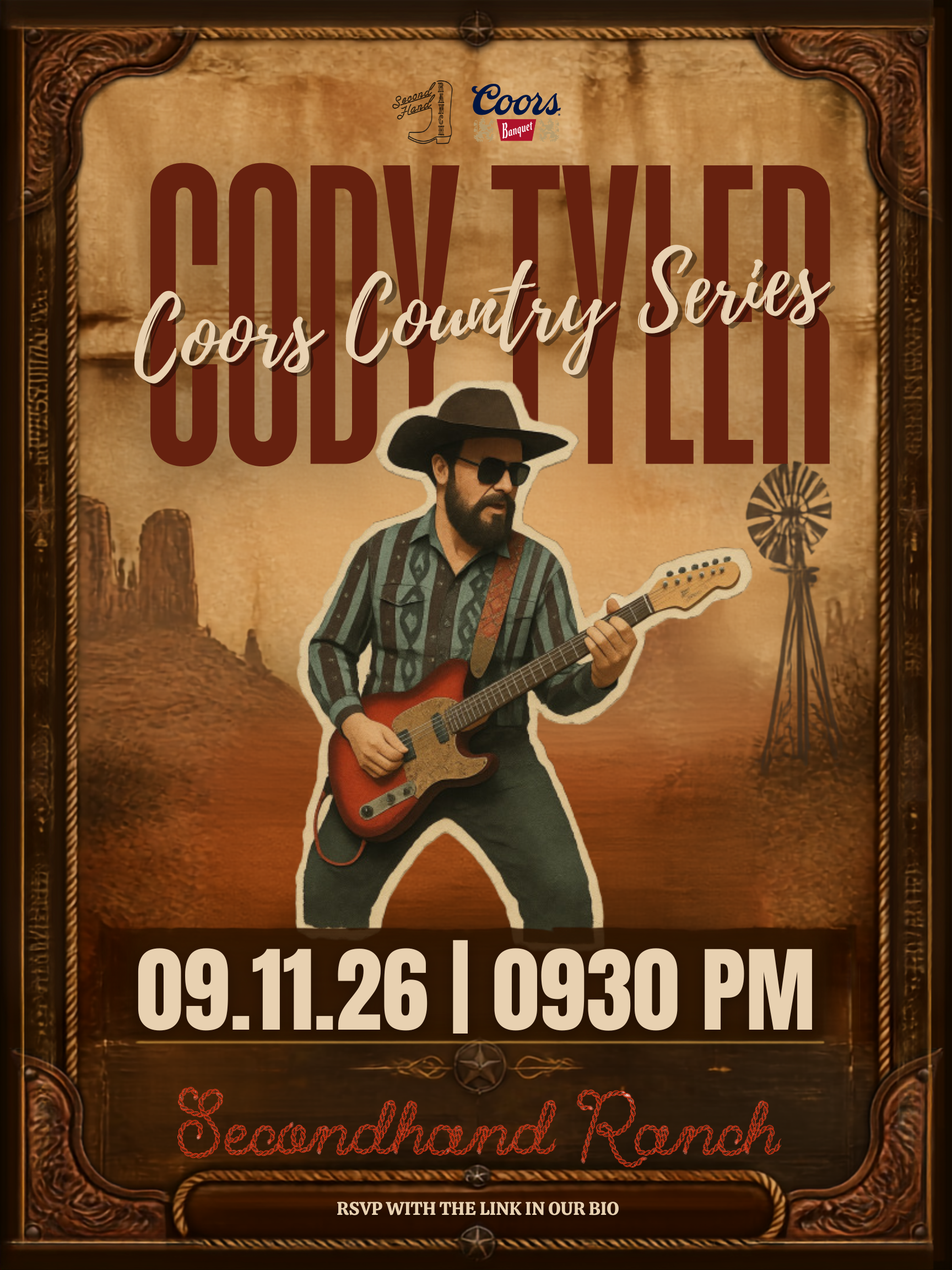 COORS COUNTRY SUMMER SERIES - Cody Tyler