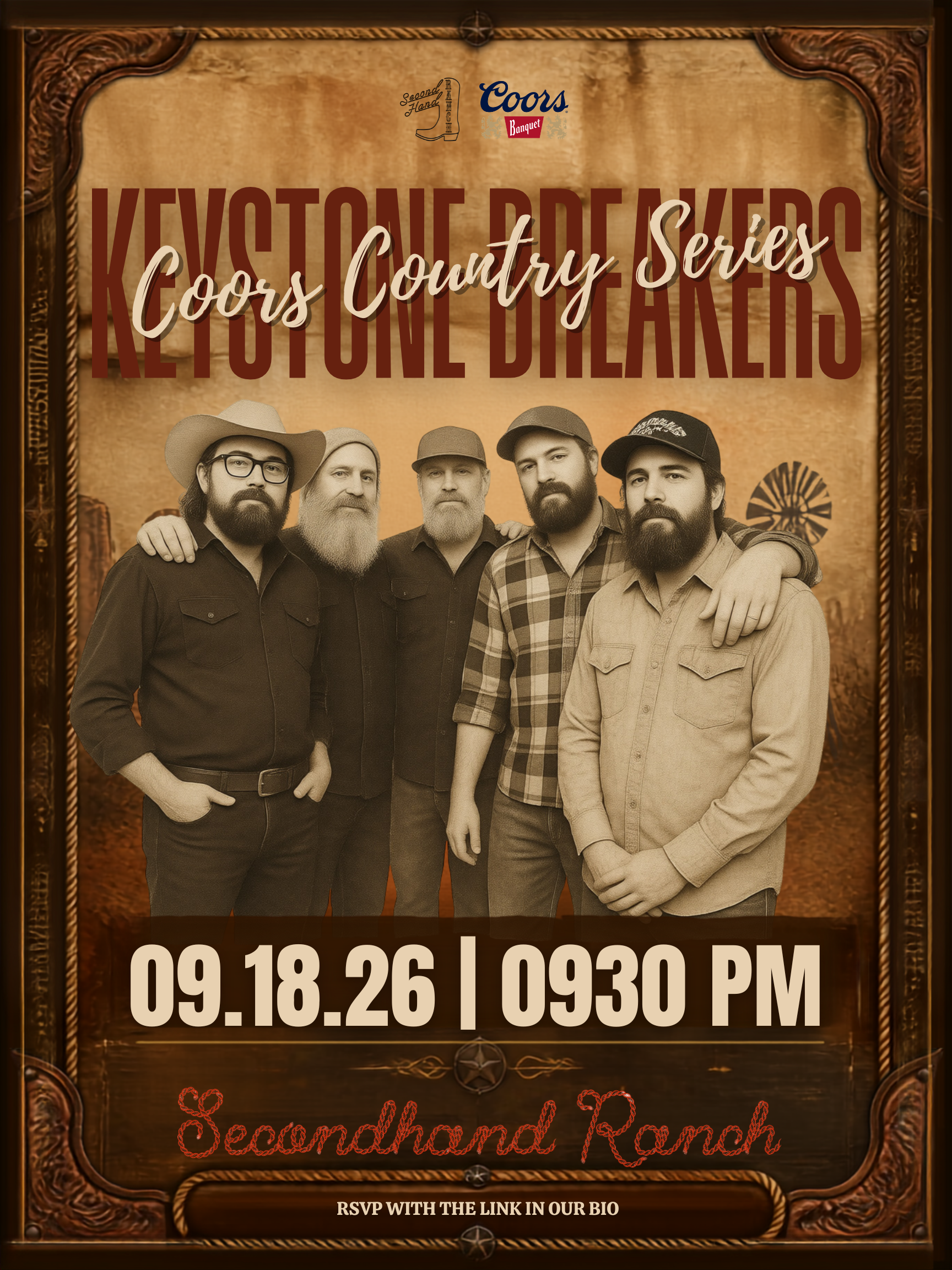 COORS COUNTRY SUMMER SERIES: The Keystone Breakers