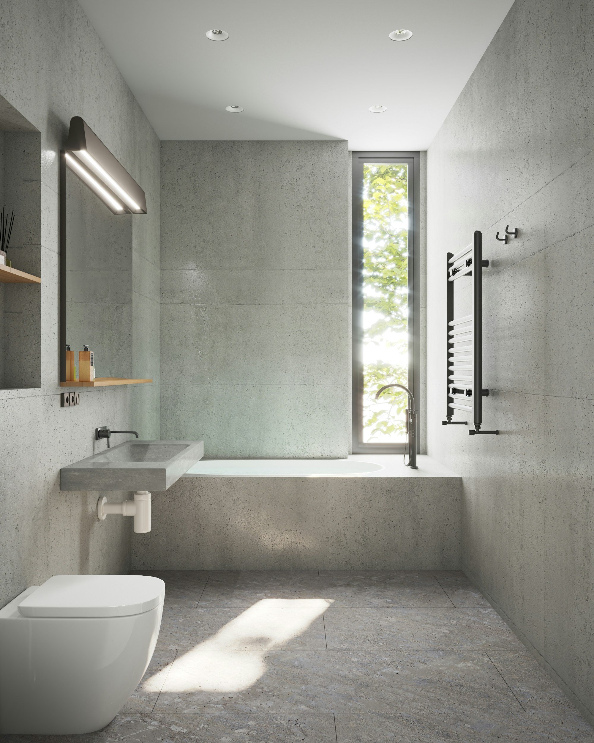 Clean bathroom after house cleaning in Oakville