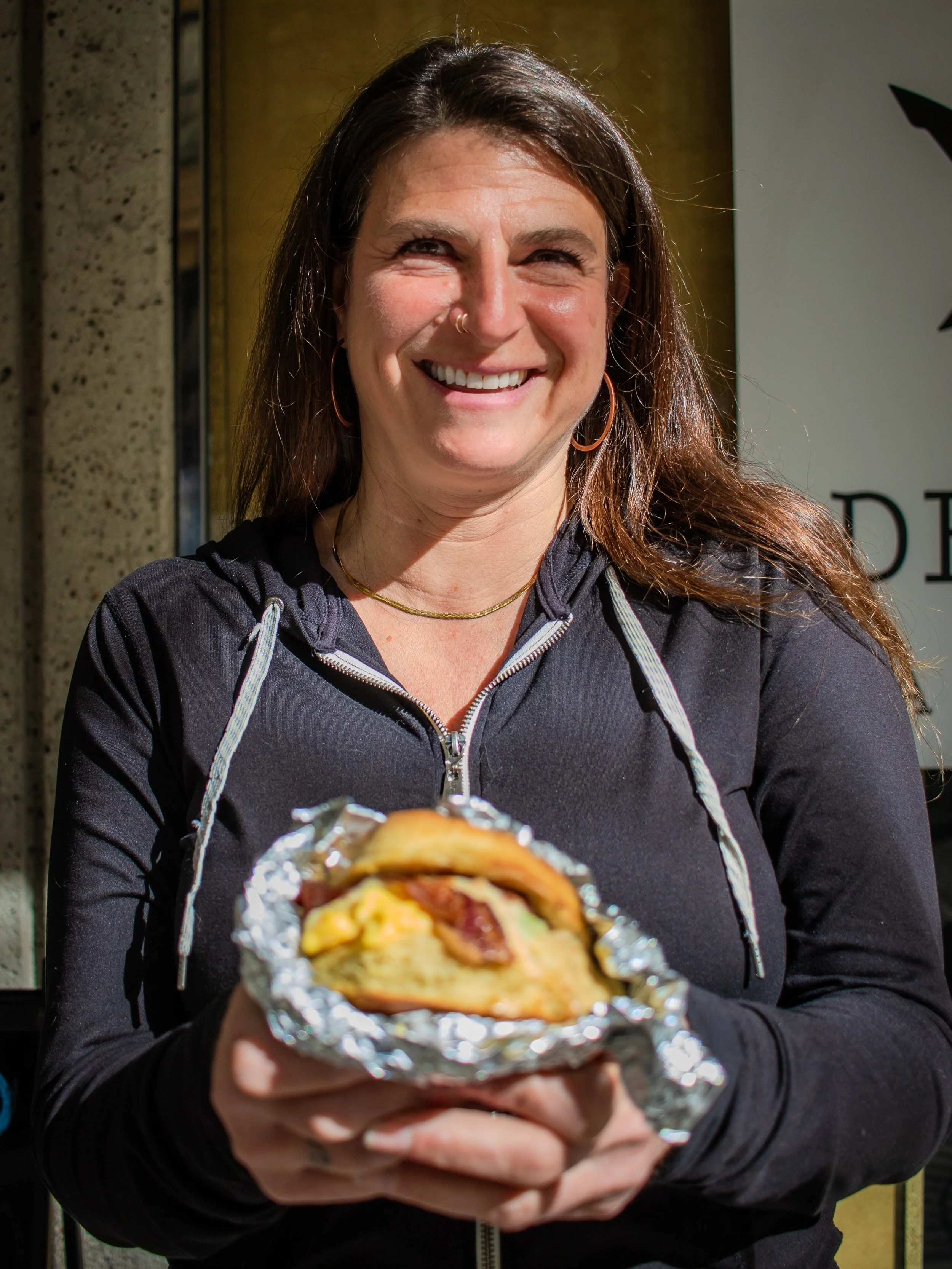 Photo of Hilary, Owner of Devil’s Teeth Bakery