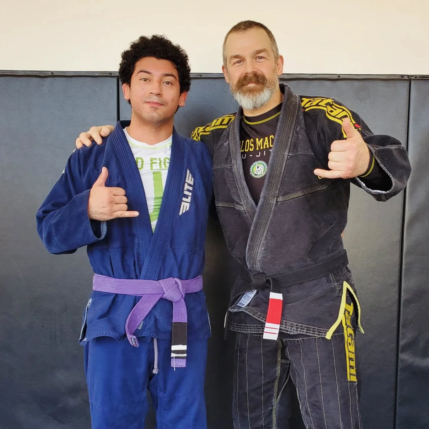 @ajalexi97 earning his 2nd stripe!!! #brazilianjiujitsu #bigbiceps #highroller