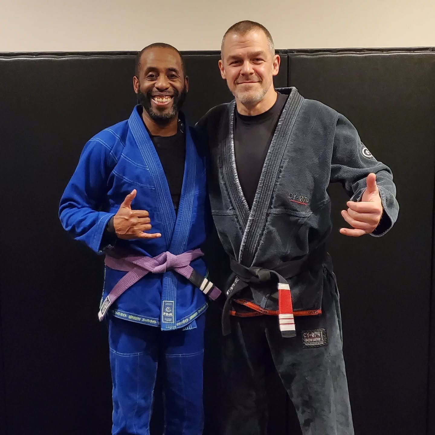 @ambwahoo11 Earning his second stripe!!! #brazilianjiujitsu #bigbiceps #samurai