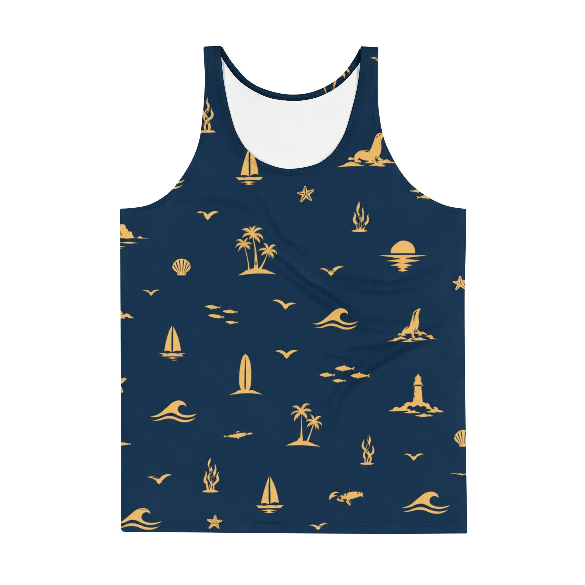 AVIE USA Golden Hour All-Over Tank