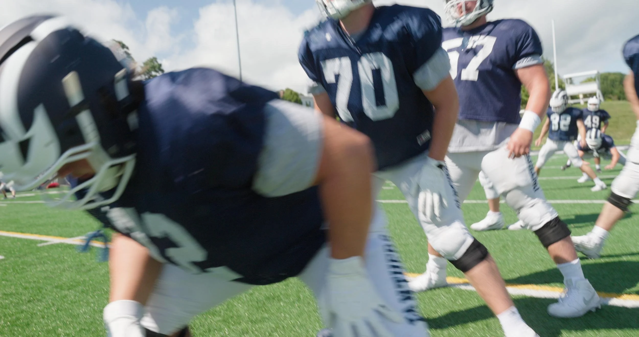 Footage from Middlebury College football for Gone Guys with Well Told Films and The Vermont Community Foundation in Middlebury, Vermont.