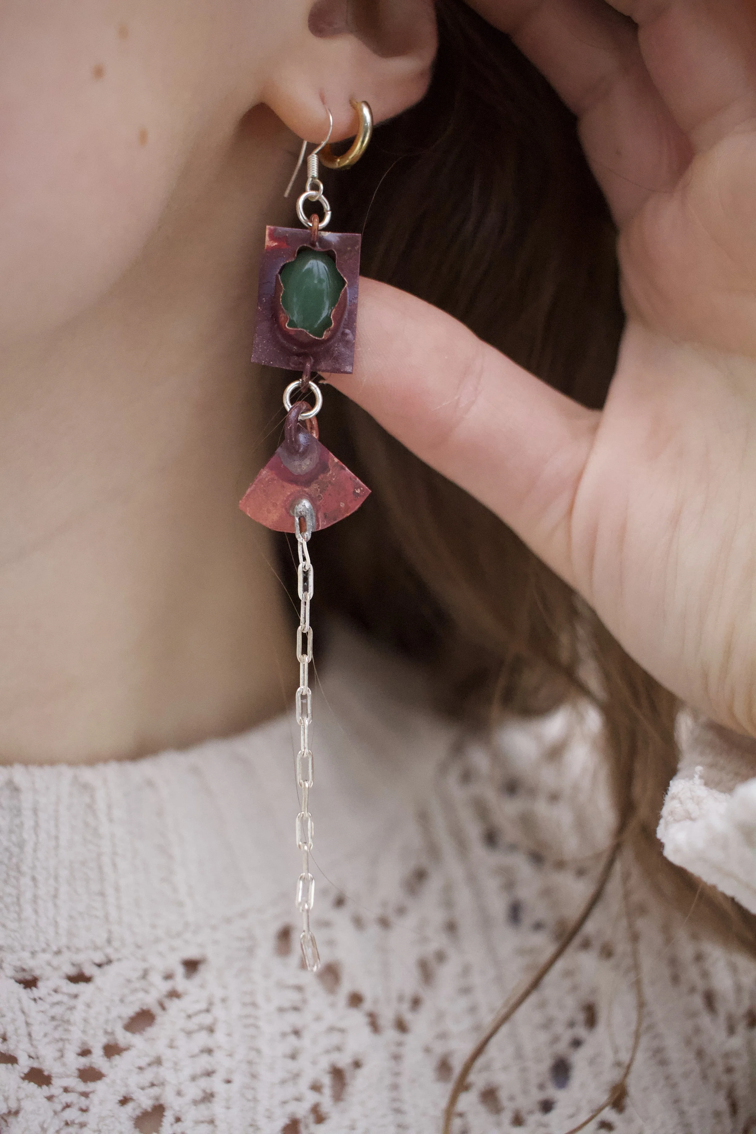 Green Aventurine Earrings