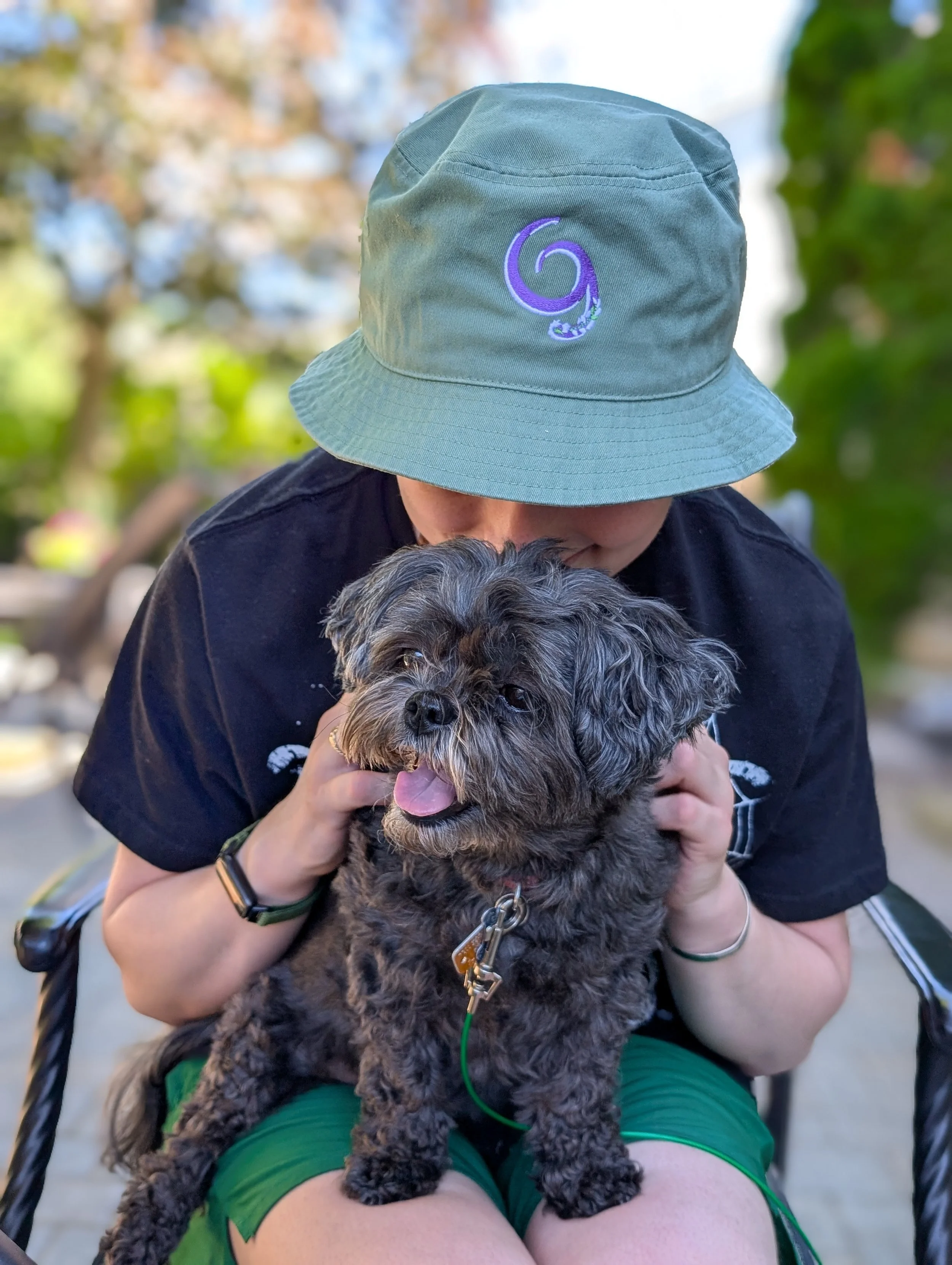 G w/ Flowers Bucket Hat