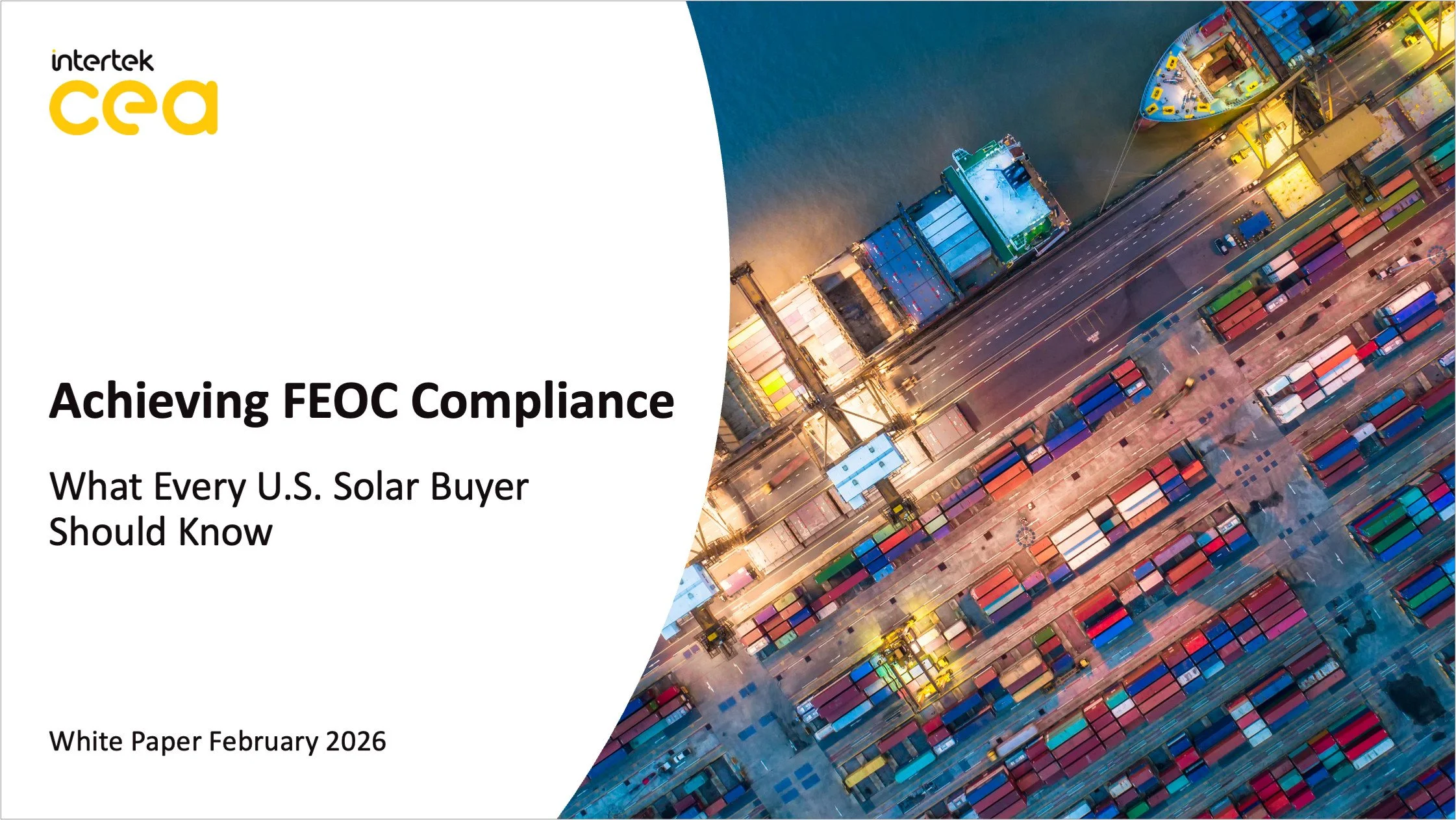Achieving FEOC Compliance: What Every U.S. Solar Buyer Should Know