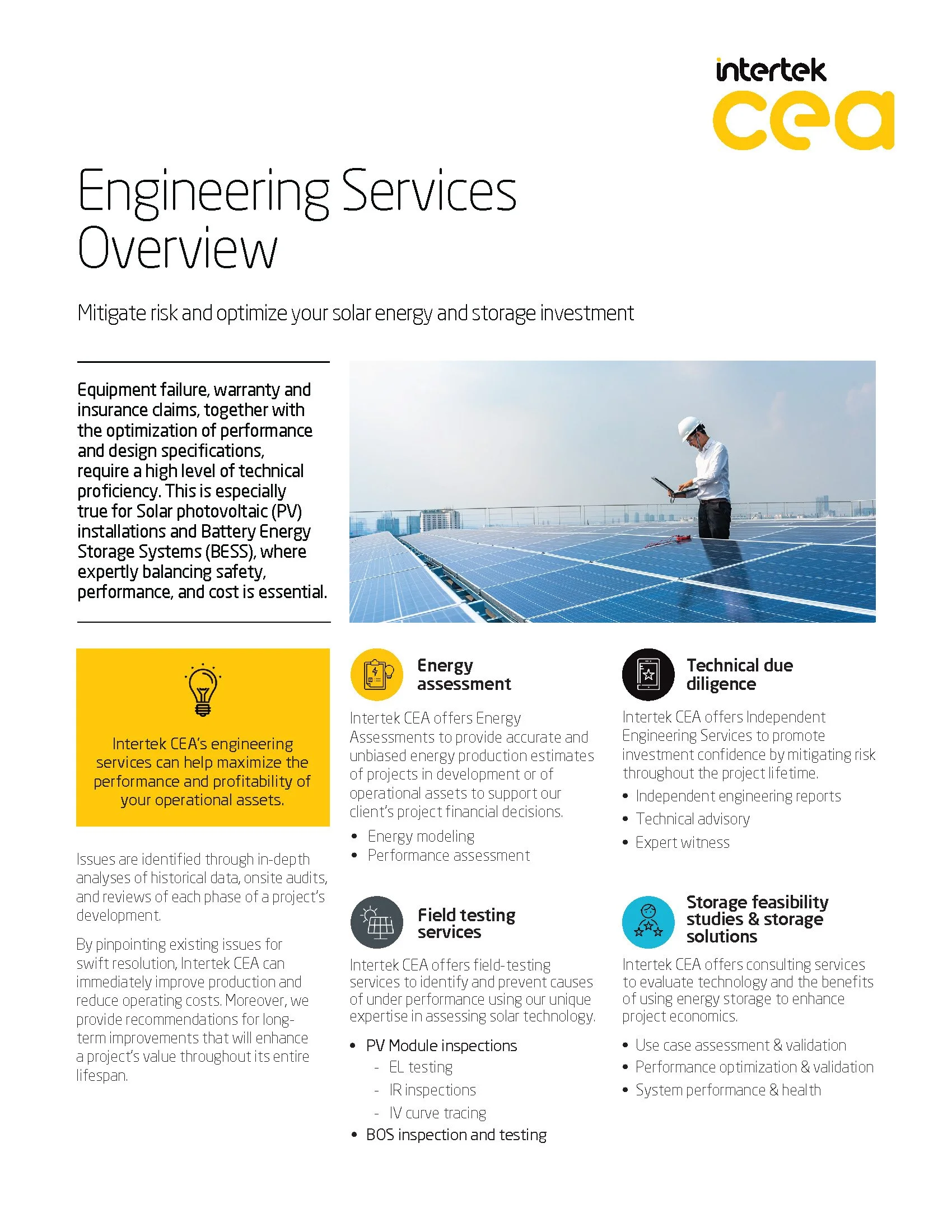 Engineering Services Overview