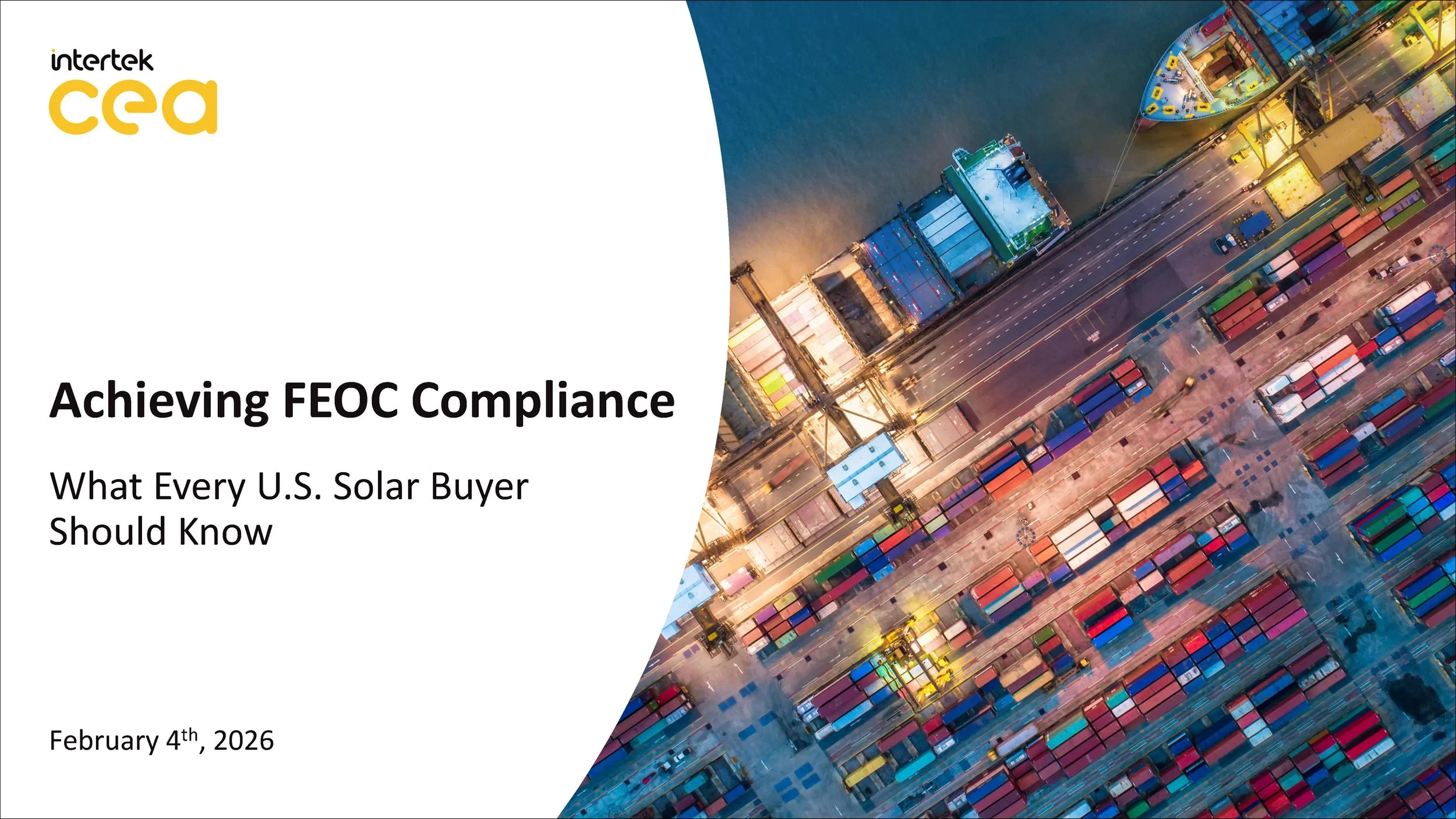 Achieving FEOC Compliance: What Every U.S. Solar Buyer Should Know