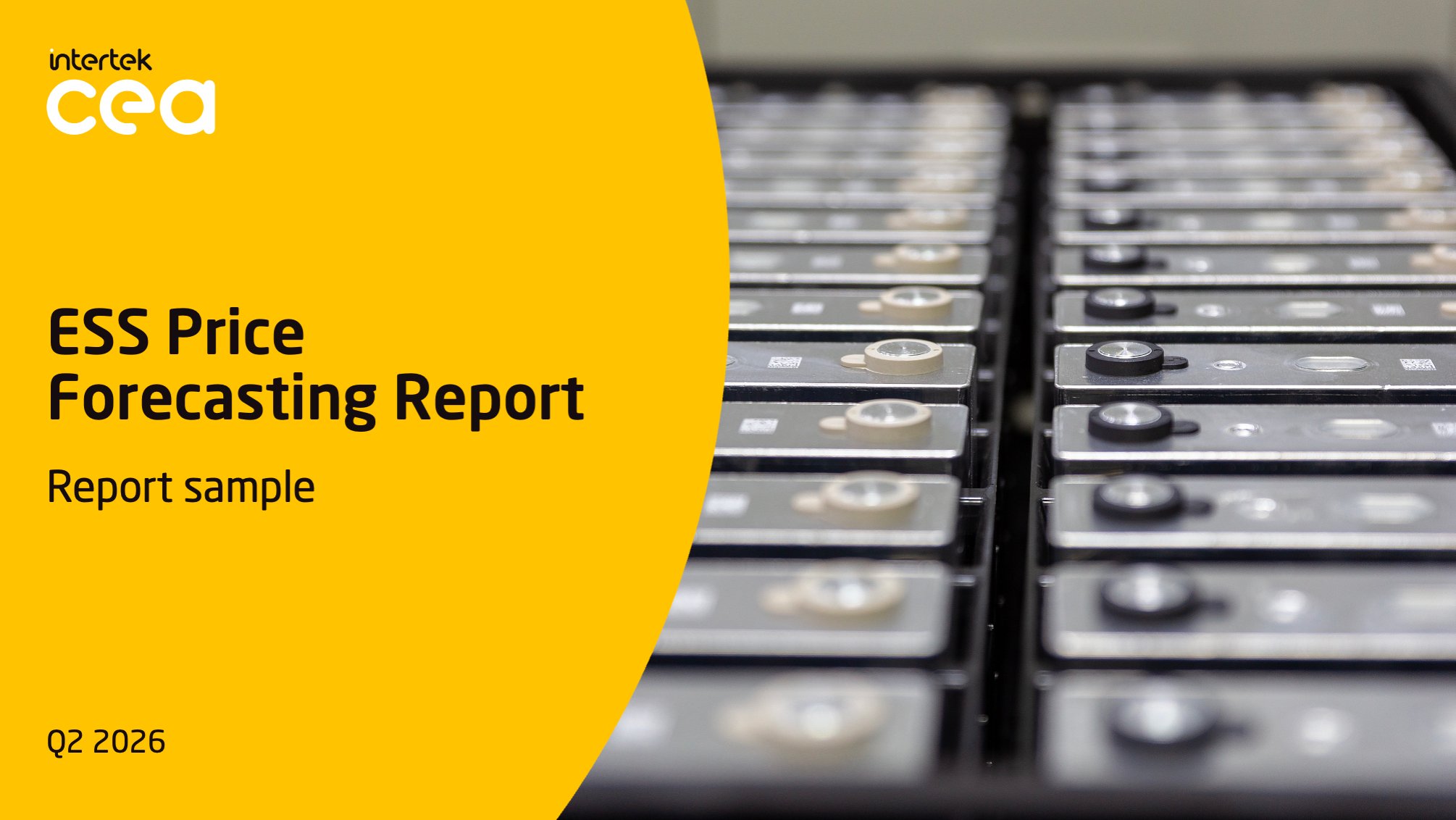 ESS Price Forecasting Report (Q2 - 2026) 
