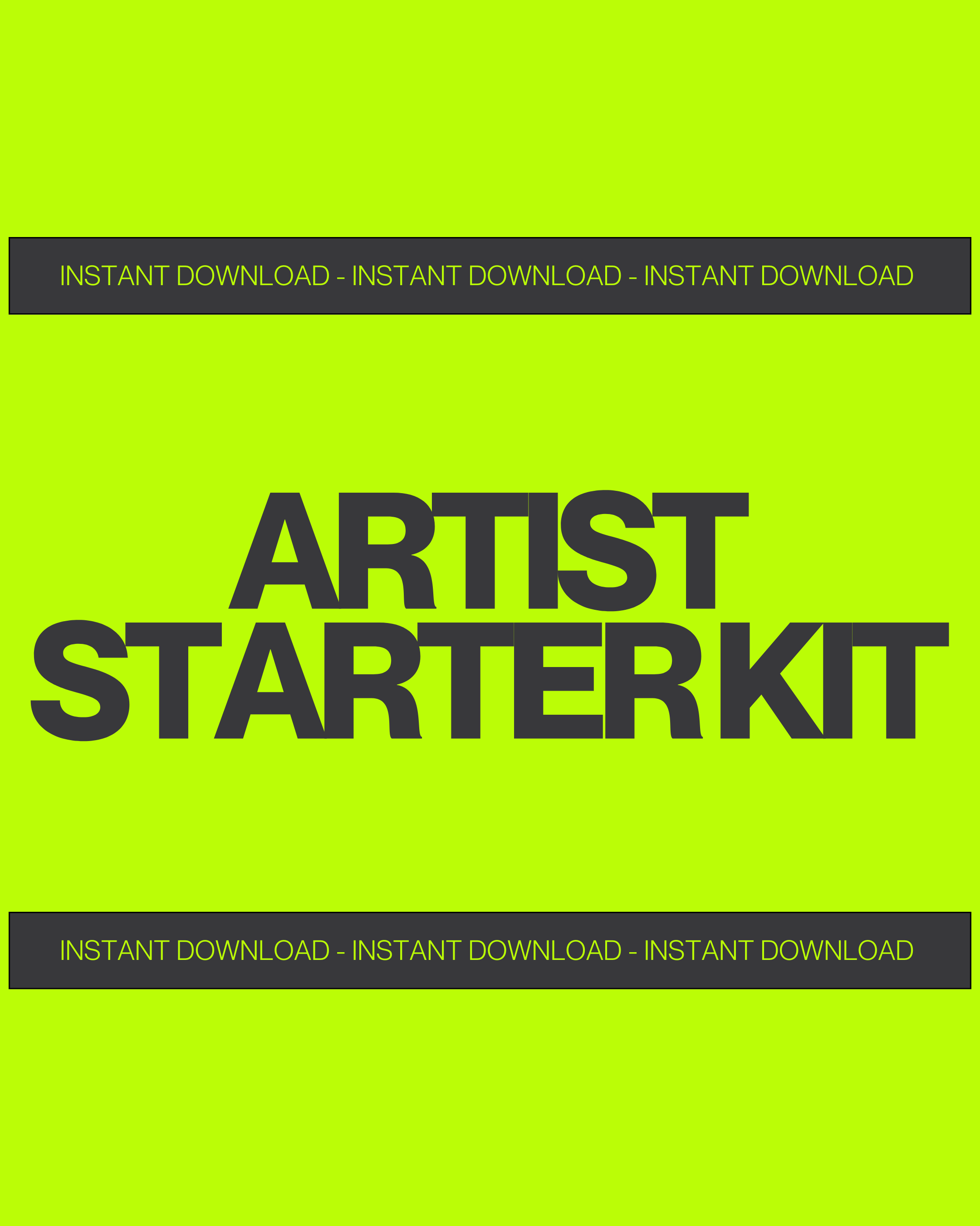 THE ARTIST STARTER KIT