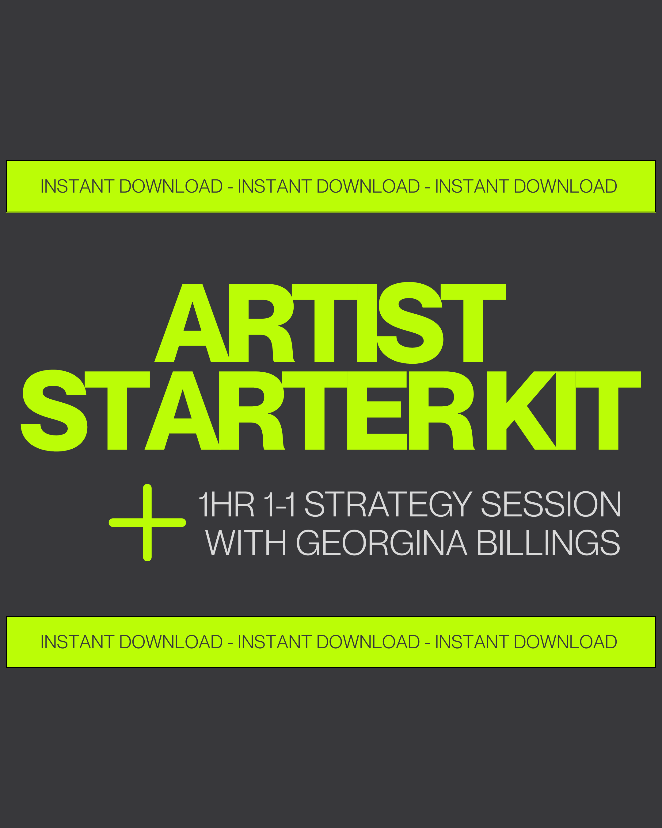 THE ARTIST STARTER KIT + 1:1 MENTOR SESSION