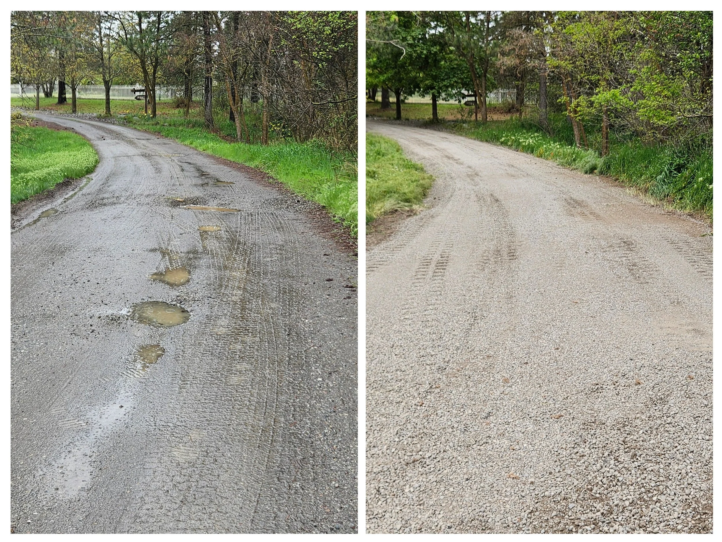 driveway regrade