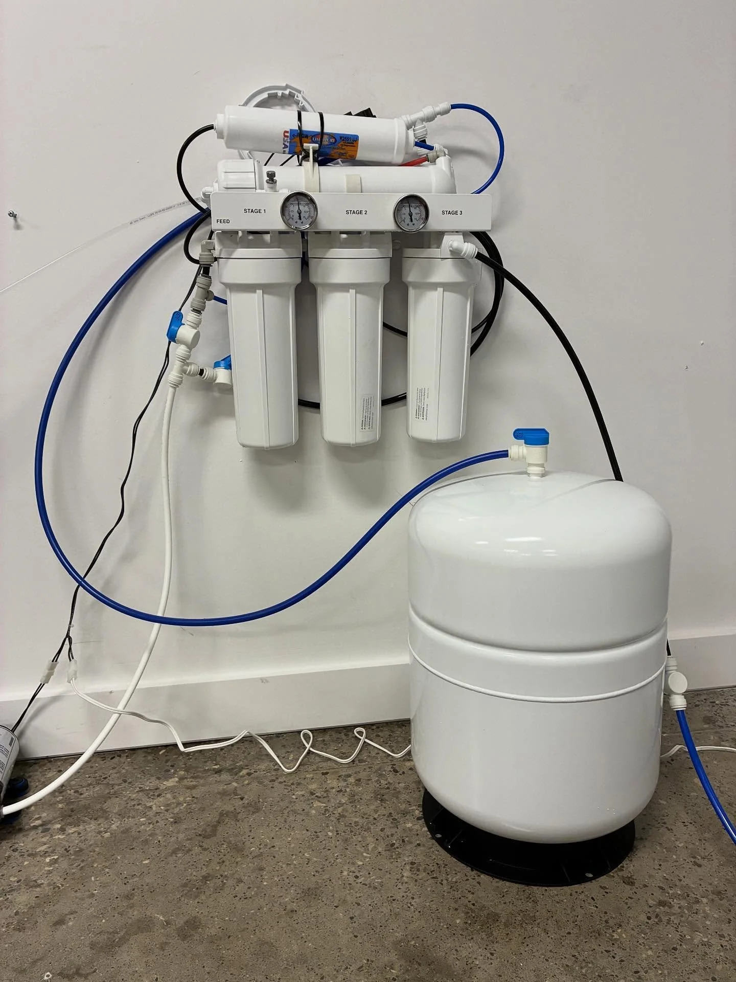 MLRO! Reverse osmosis systems now available! Affordable, effective, compact. Commercial and residential. With magnesium/calcite remineralization, adjustable remineralization and 0.5 micron carbon post-filtration. Bypass valve standard on all commerci