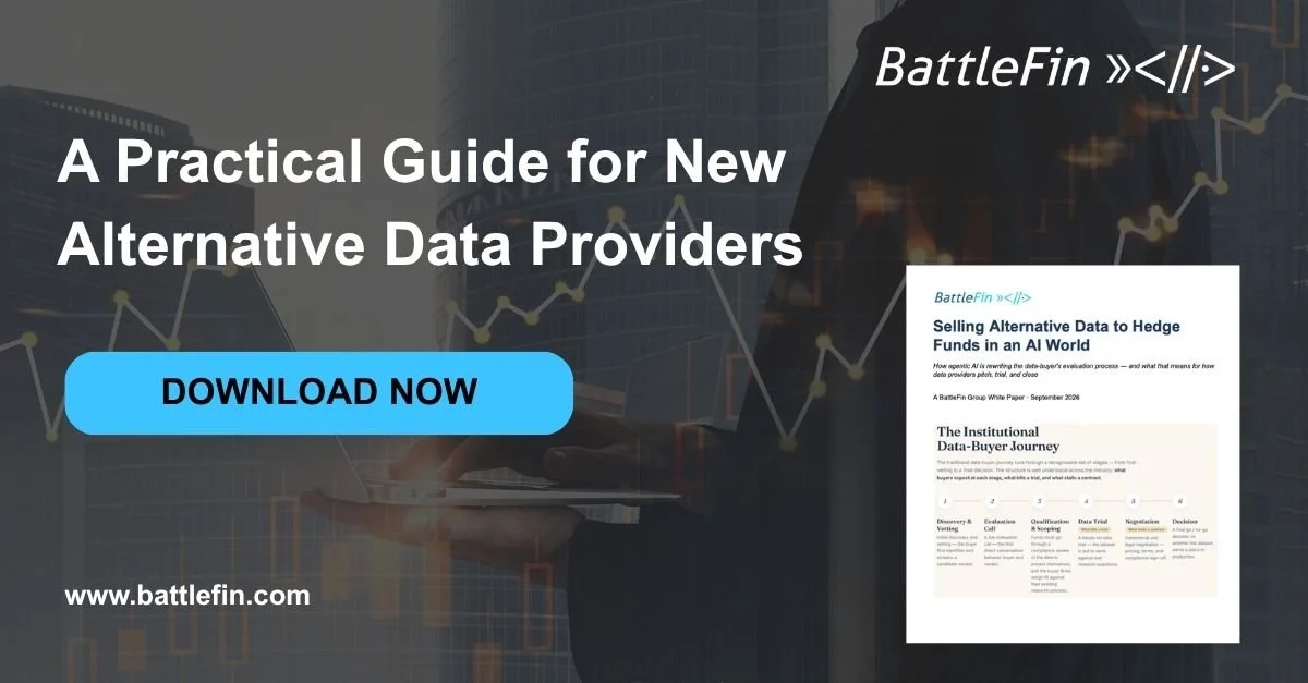 How to Sell Alternative Data to Hedge Funds: A Guide for New Data Providers