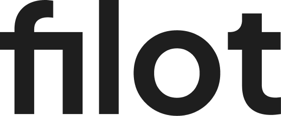 Text logo with the word 'flot' in black lowercase letters on a transparent background.