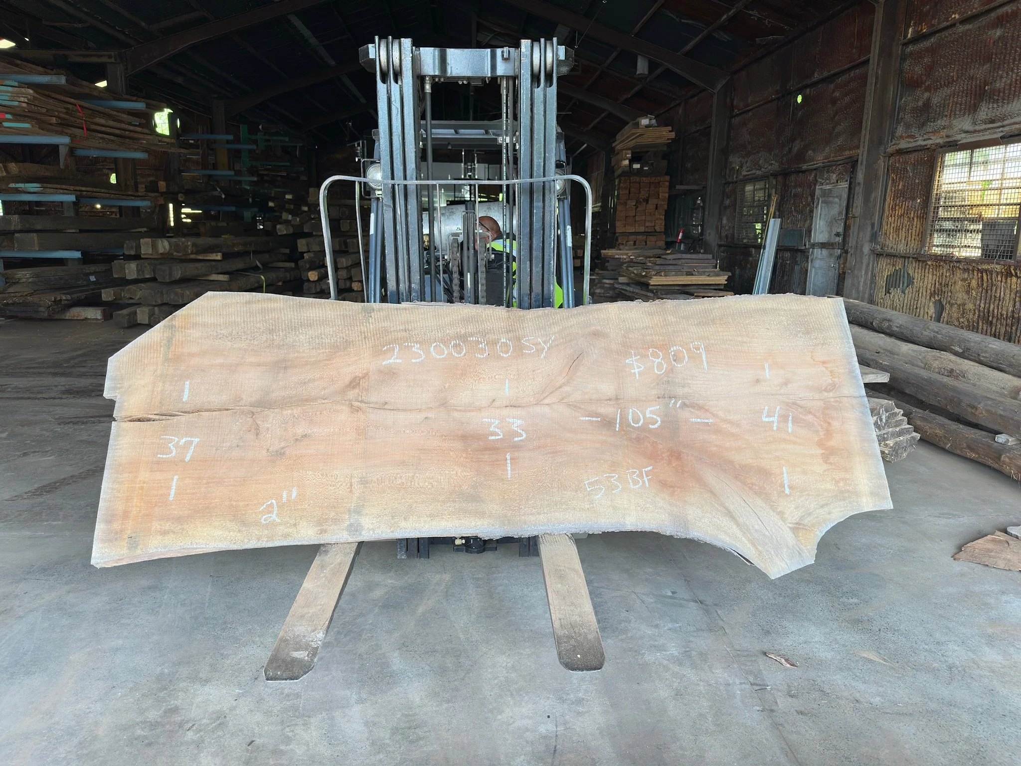 Sycamore Slab