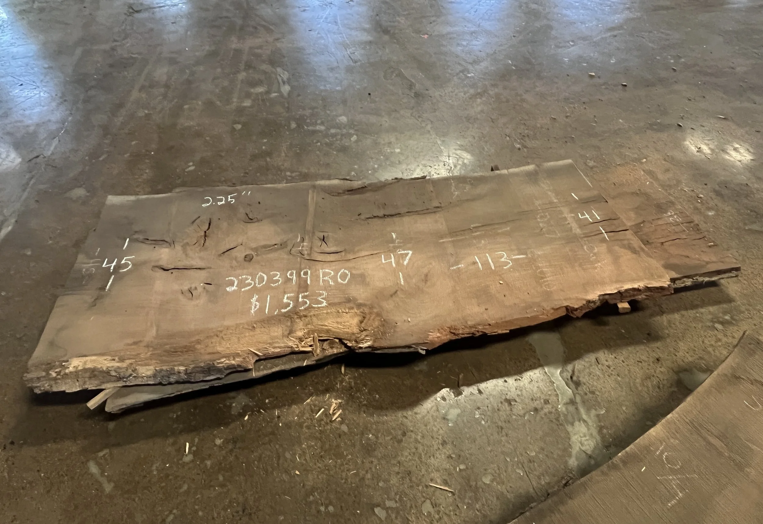 Red Oak Slab